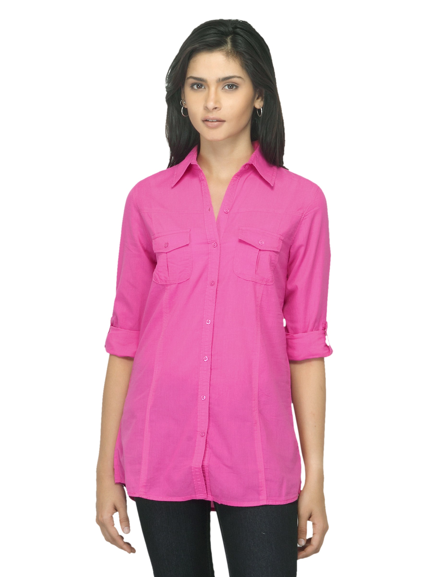 Jealous 21 Women Pink Shirt