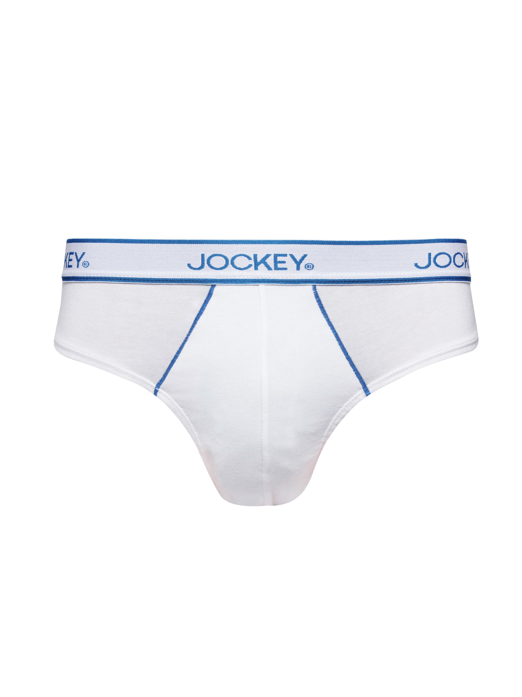 Jockey Men Comfort Stretch White Bikini Brief