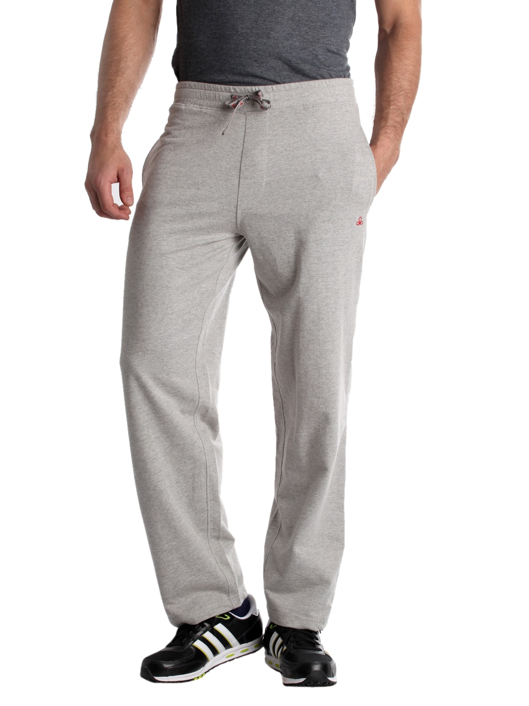 Urban Yoga Men Grey Track Pants