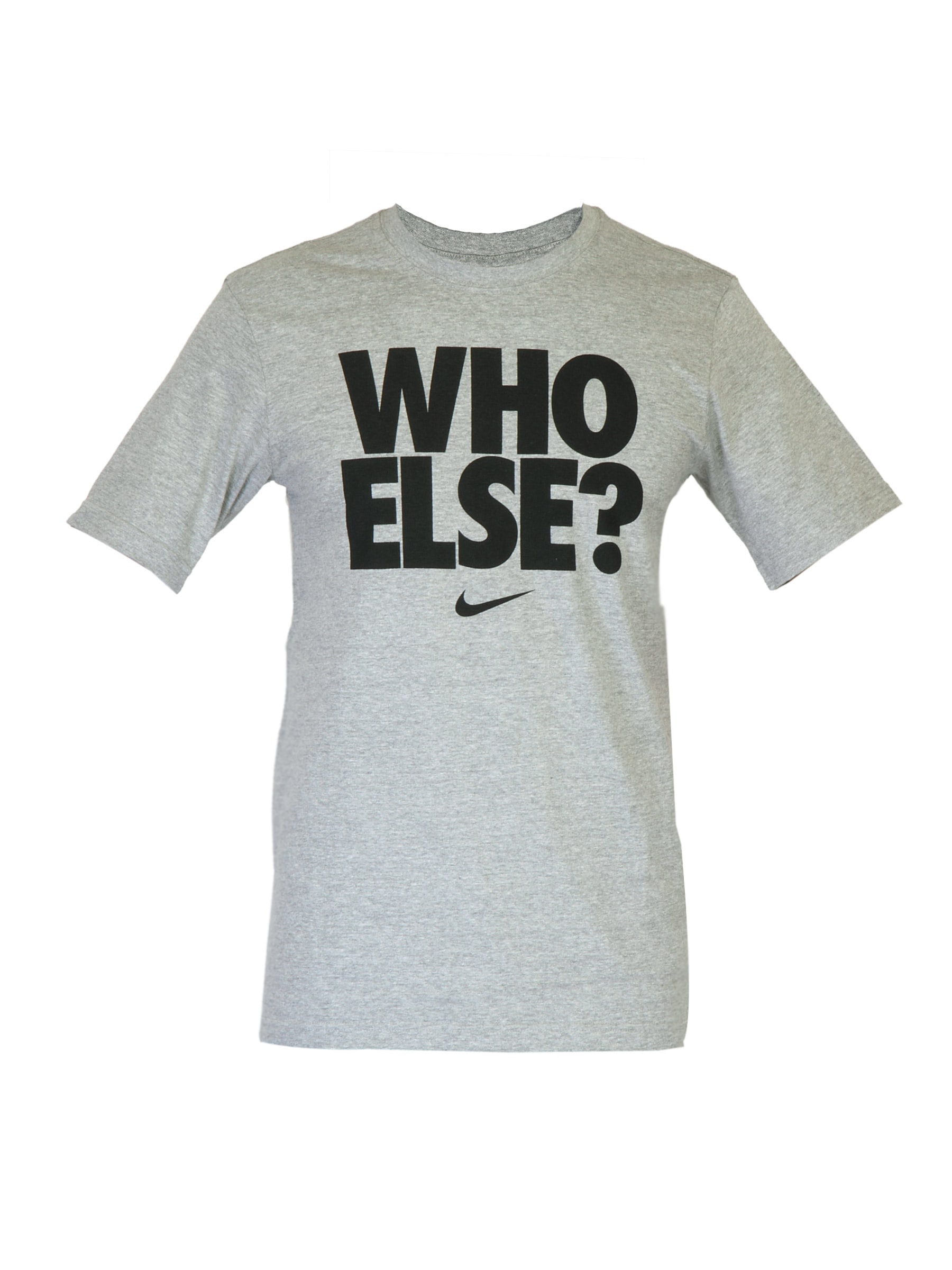 Nike Men Who Else Grey T-shirt