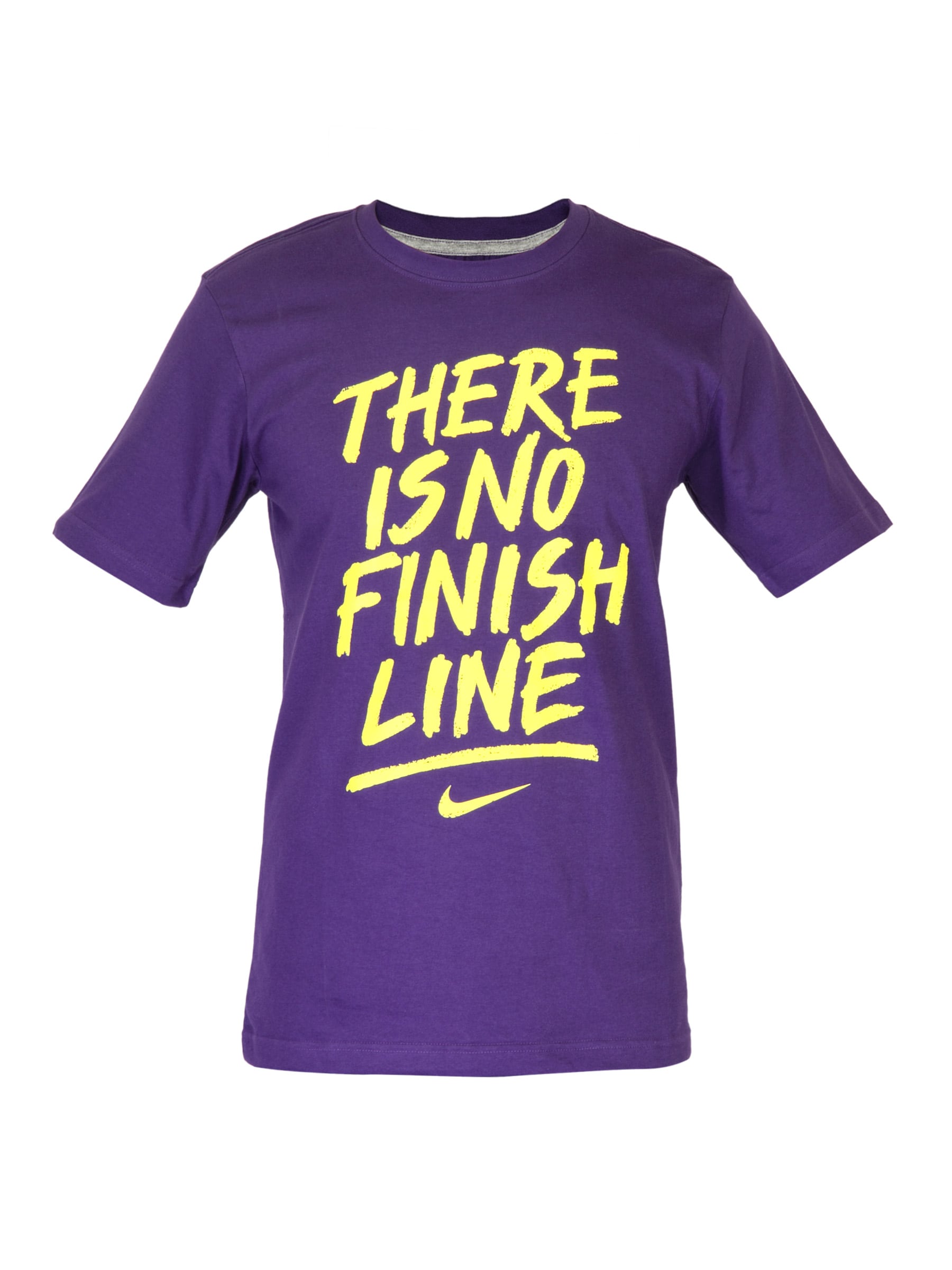 Nike Men Verbiage Purple T-shirt