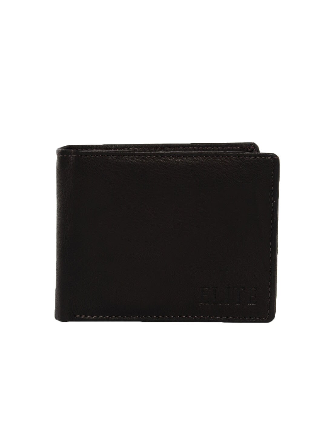 Peter England Men Leather Brown Wallet