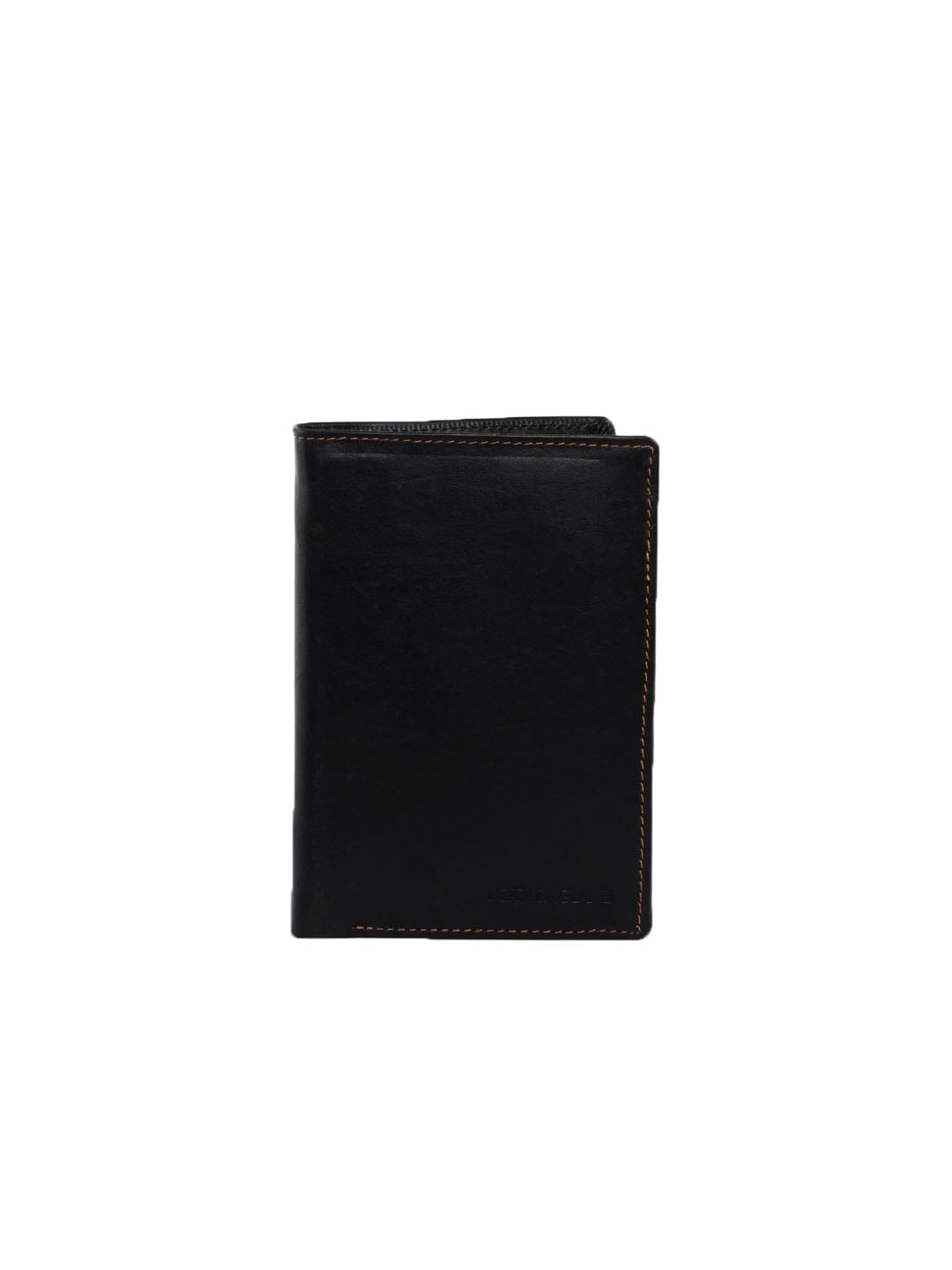 Peter England Men Leather Black Wallet