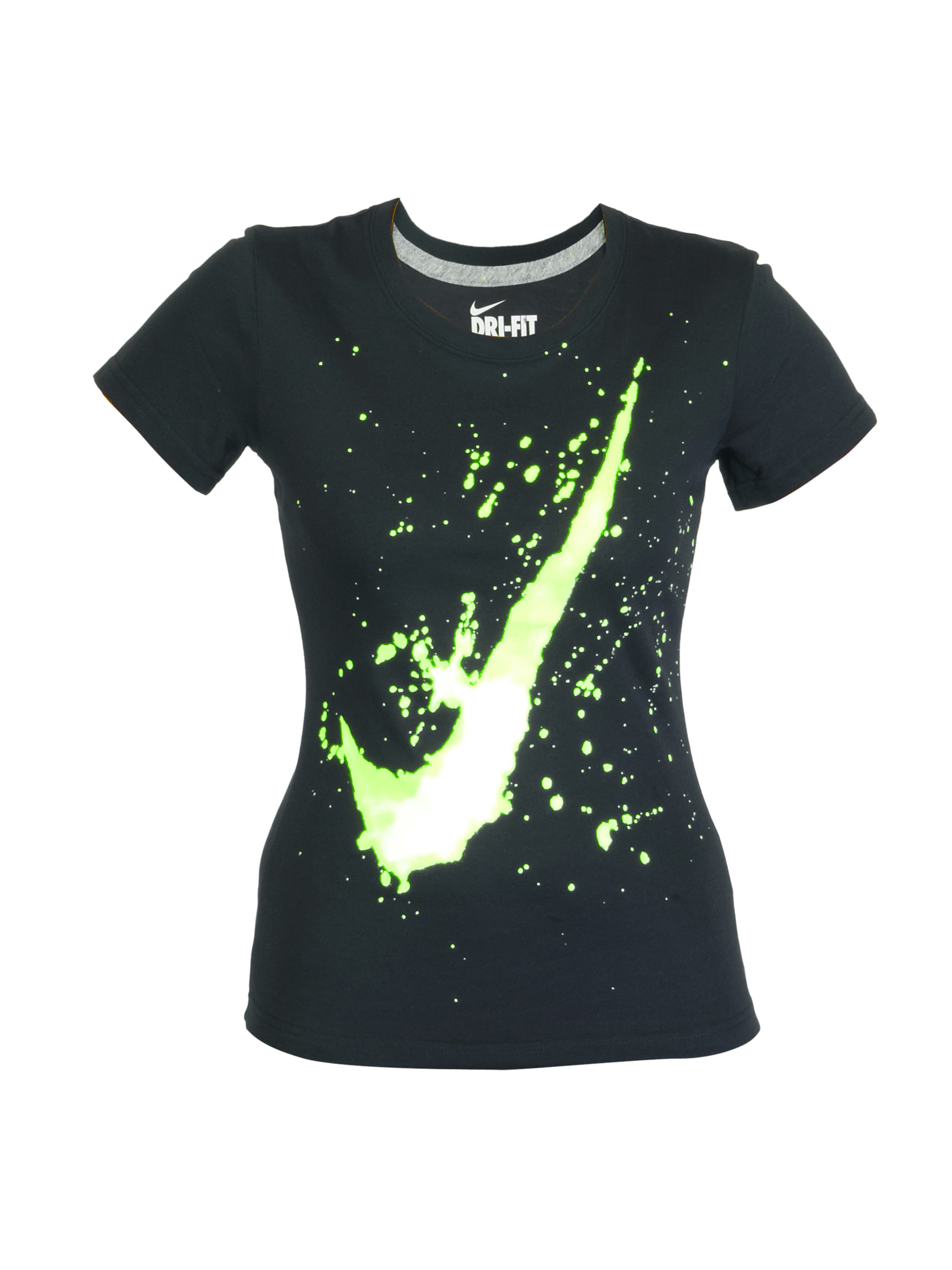 Nike Women Bleach Black T-shirt