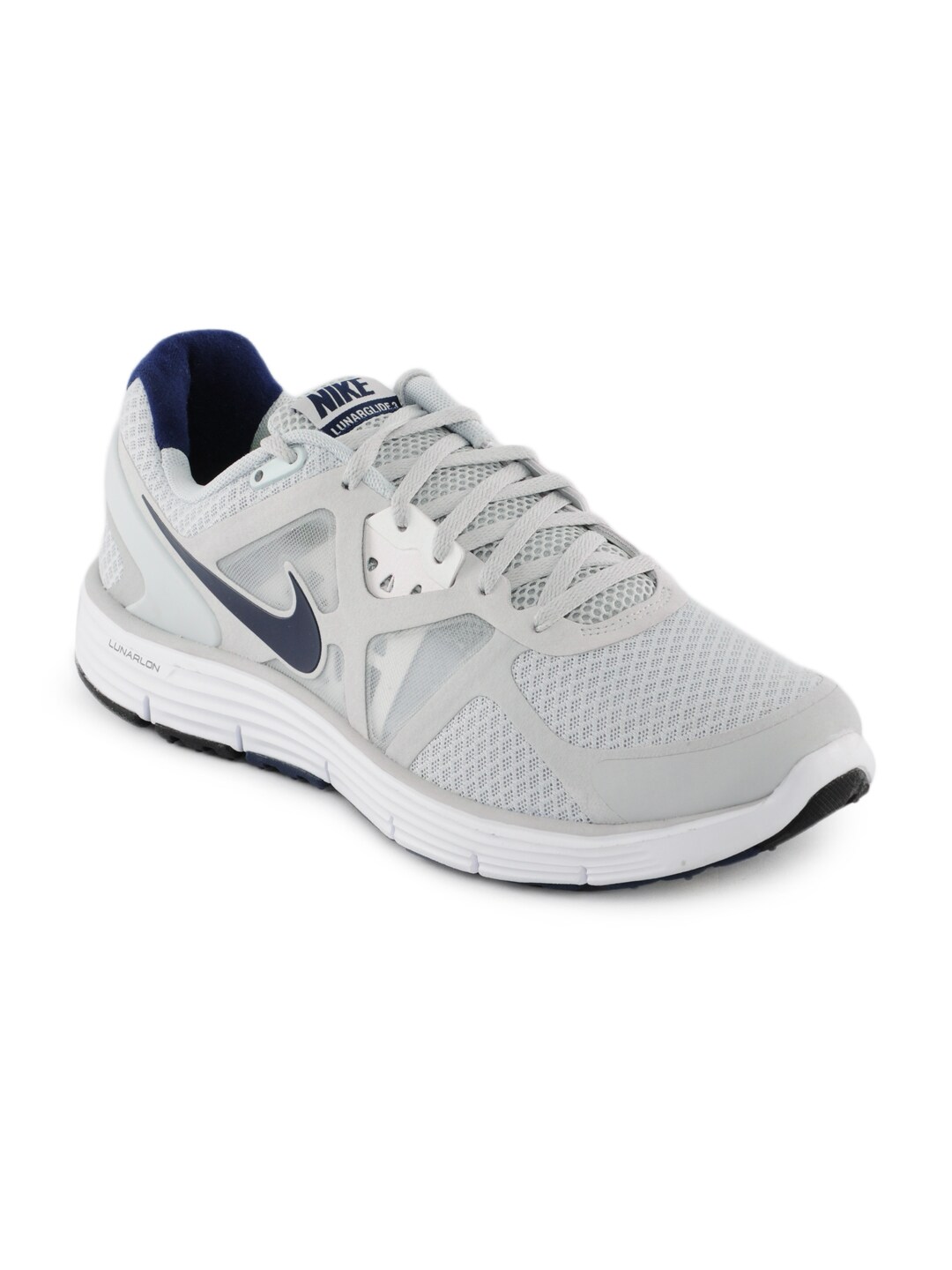 Nike Men Lunarglide+ 3 Grey Sports Shoes