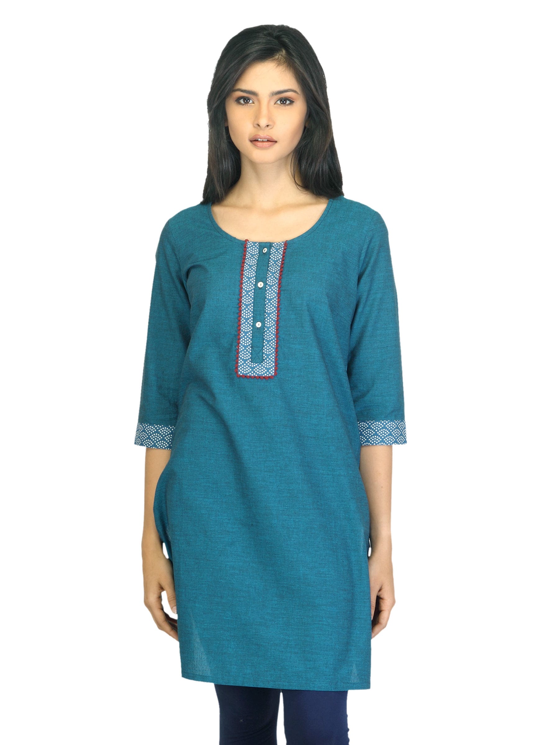 Aurelia Women Blue Kurta