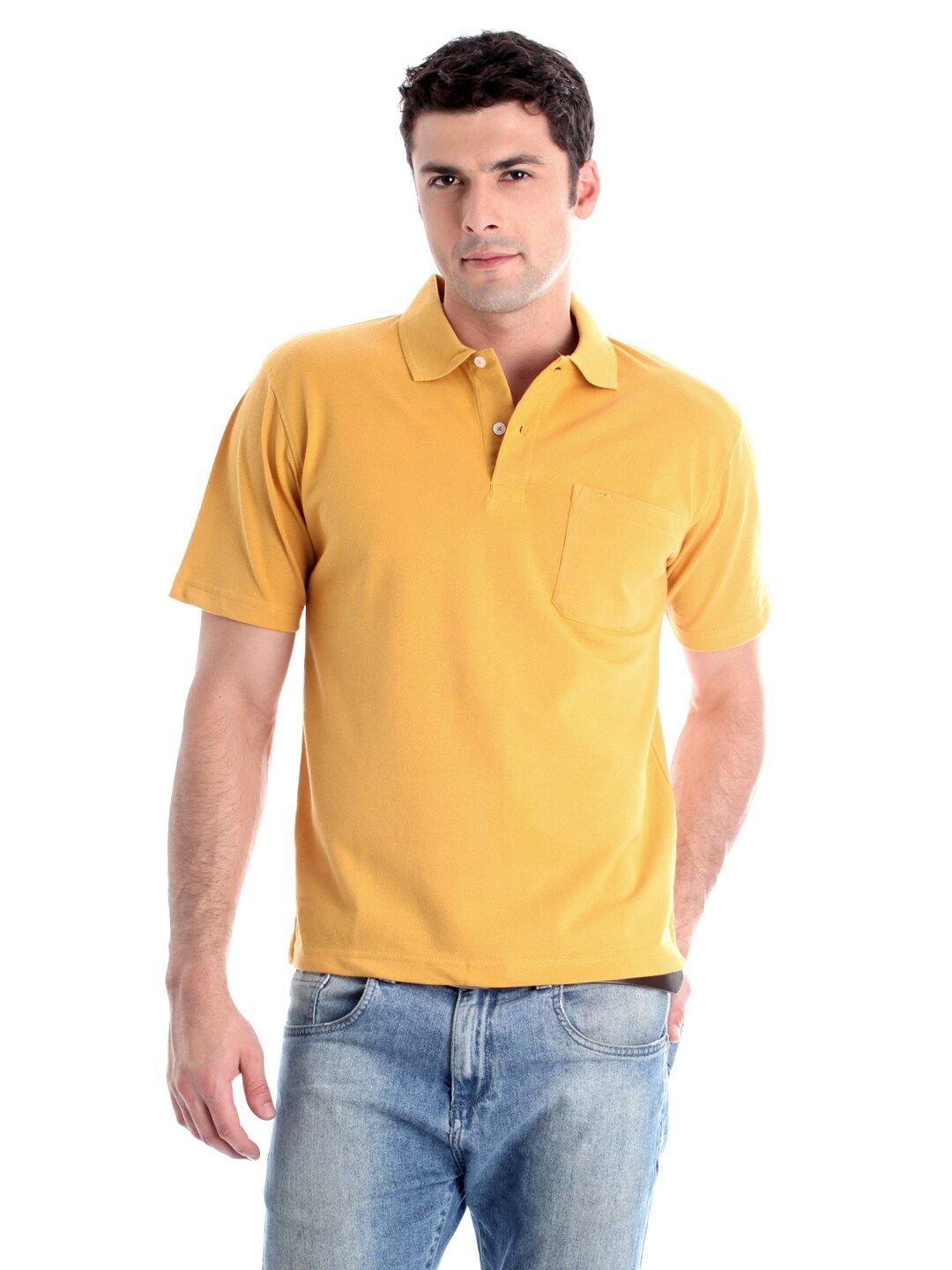 Proline Men Mustard T-shirt