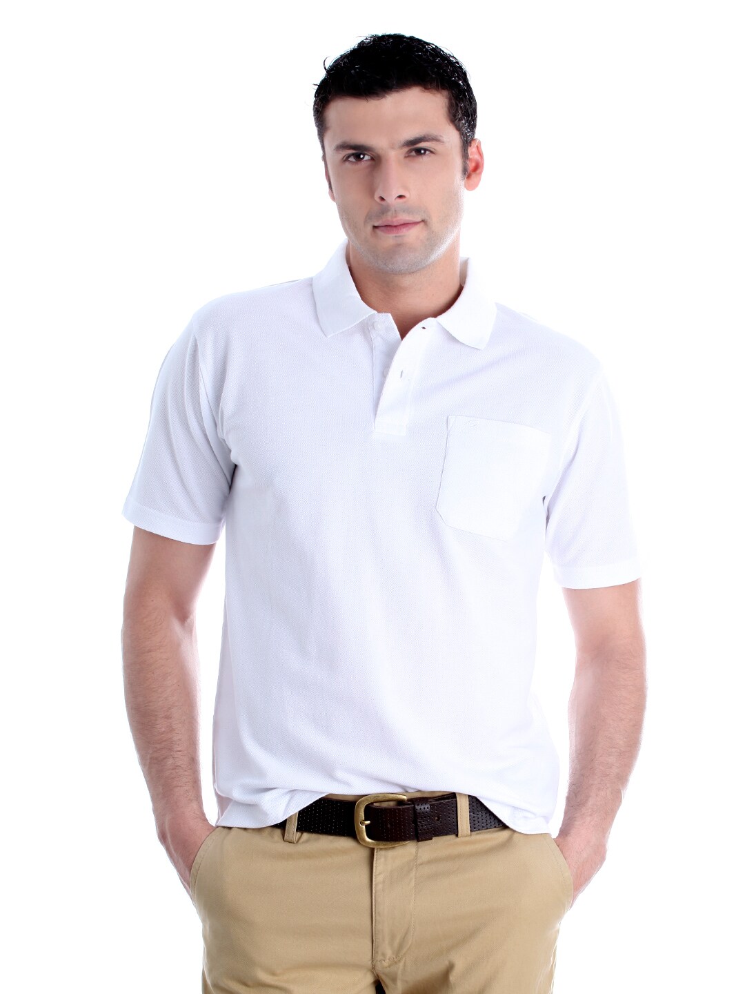 Proline Men White T-shirt