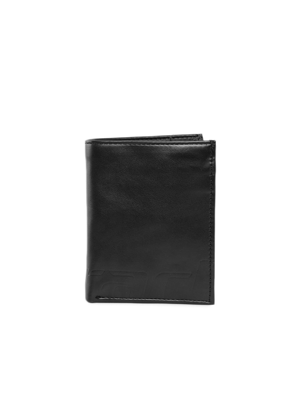 Fastrack Men Leatherette Black Wallet