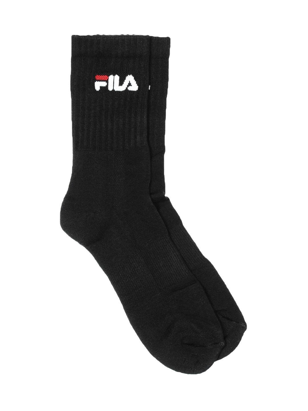 Fila Men Black Crew Socks