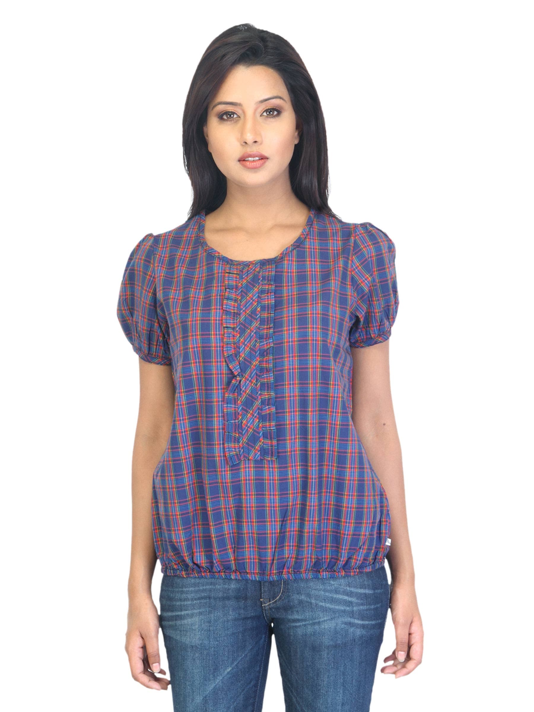 Wrangler Women Star Blue Top