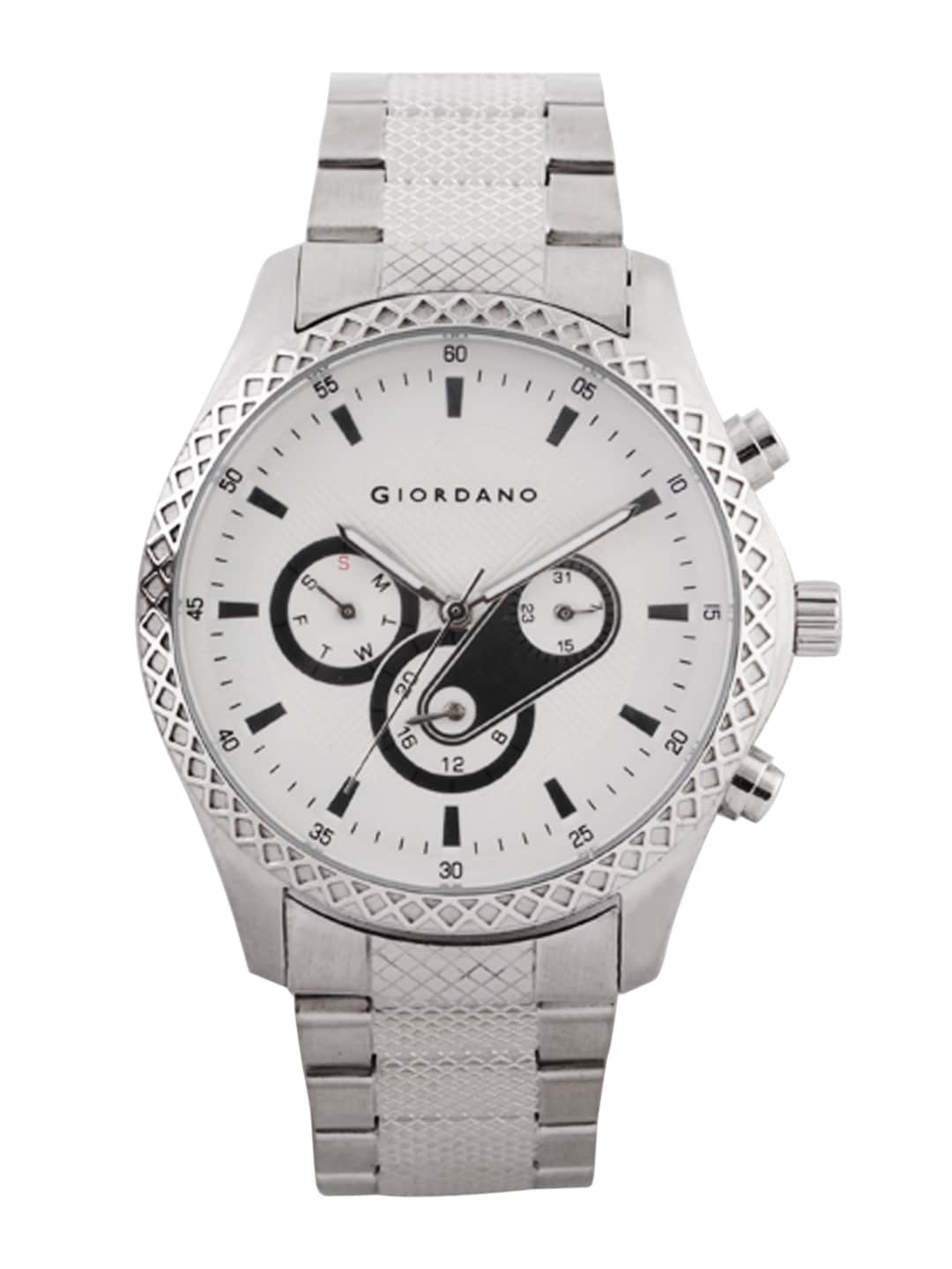 Giordano Men Silver Dial Watch