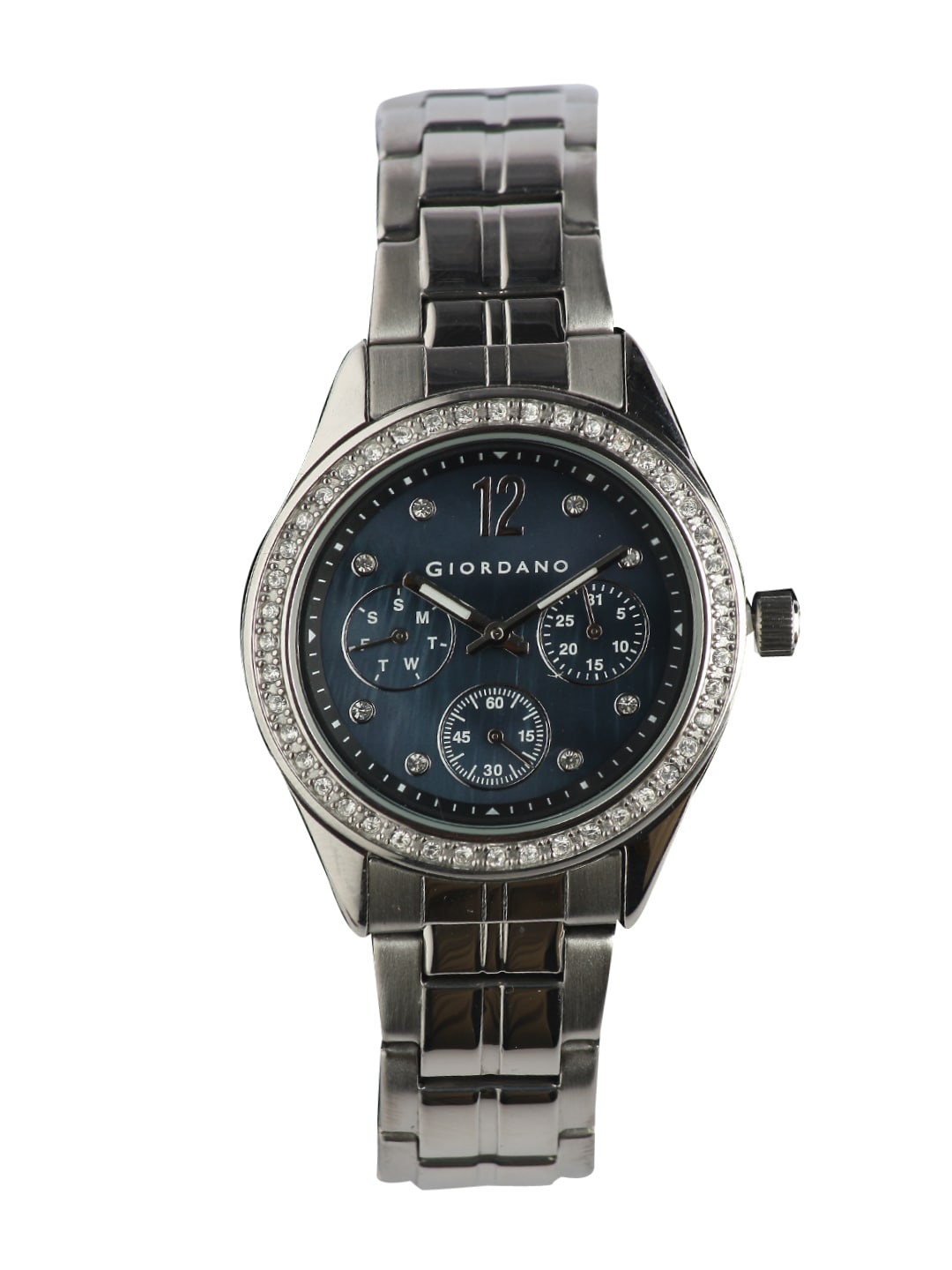 Giordano Women Chronograph Blue Dial Watch