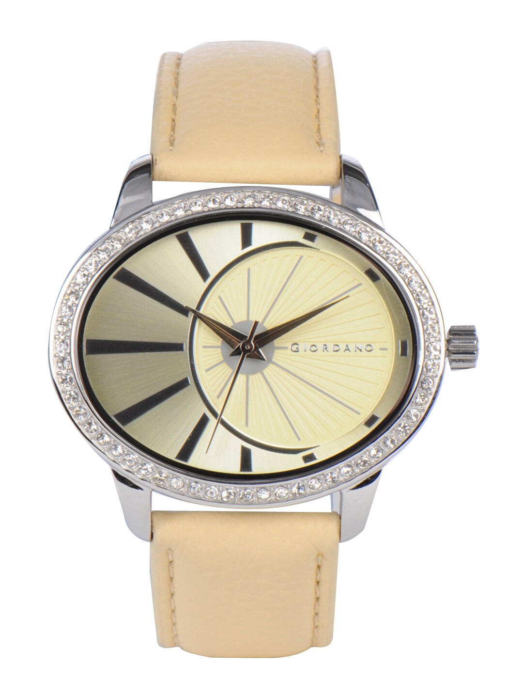 Giordano Women Cream Dial Watch