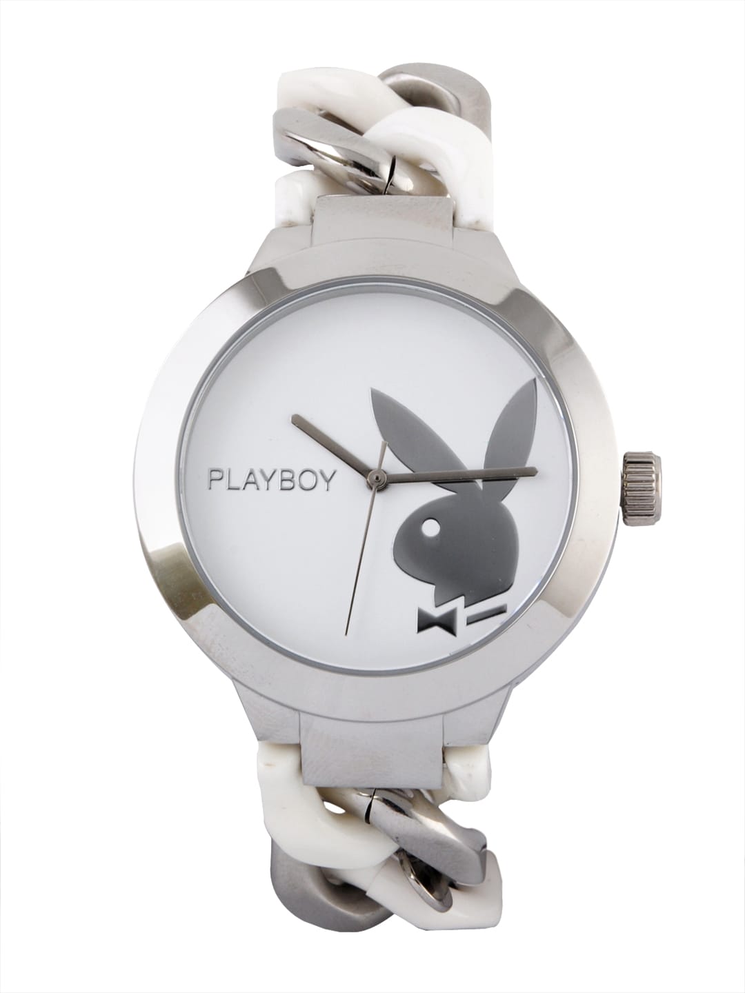 Playboy Women White Dial Watch