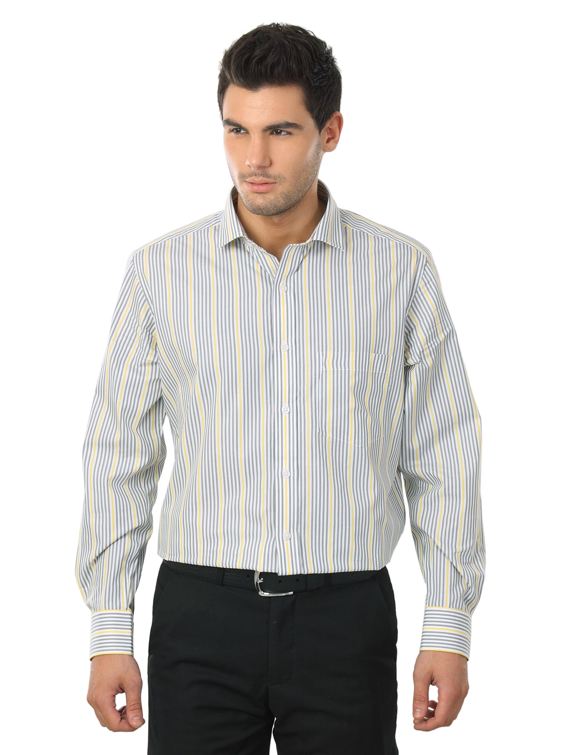 Indigo Nation Men Grey Shirt