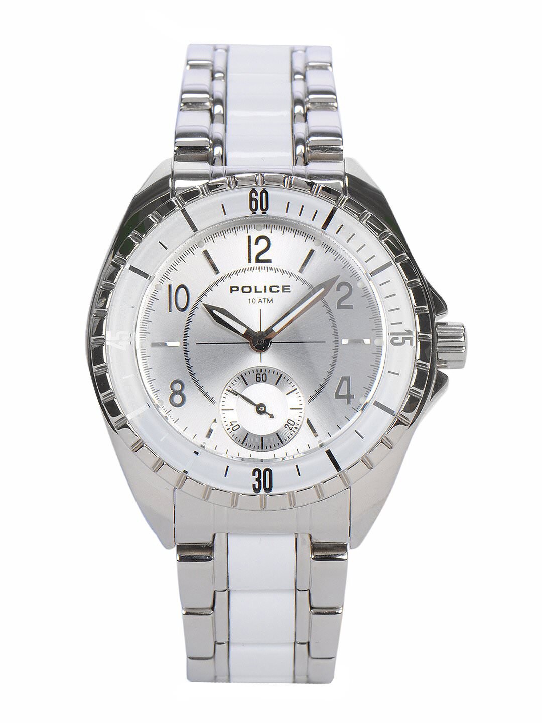 Police Women Silver-Toned Dial Watch PL12207MS-04M