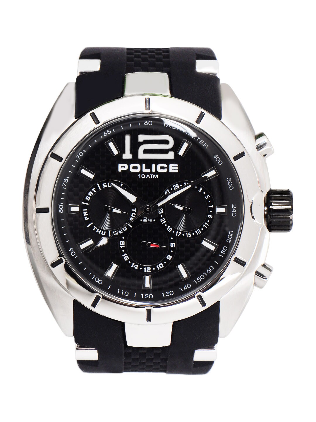Police Men Black Dial Chronograph Watch PL12676JISU02