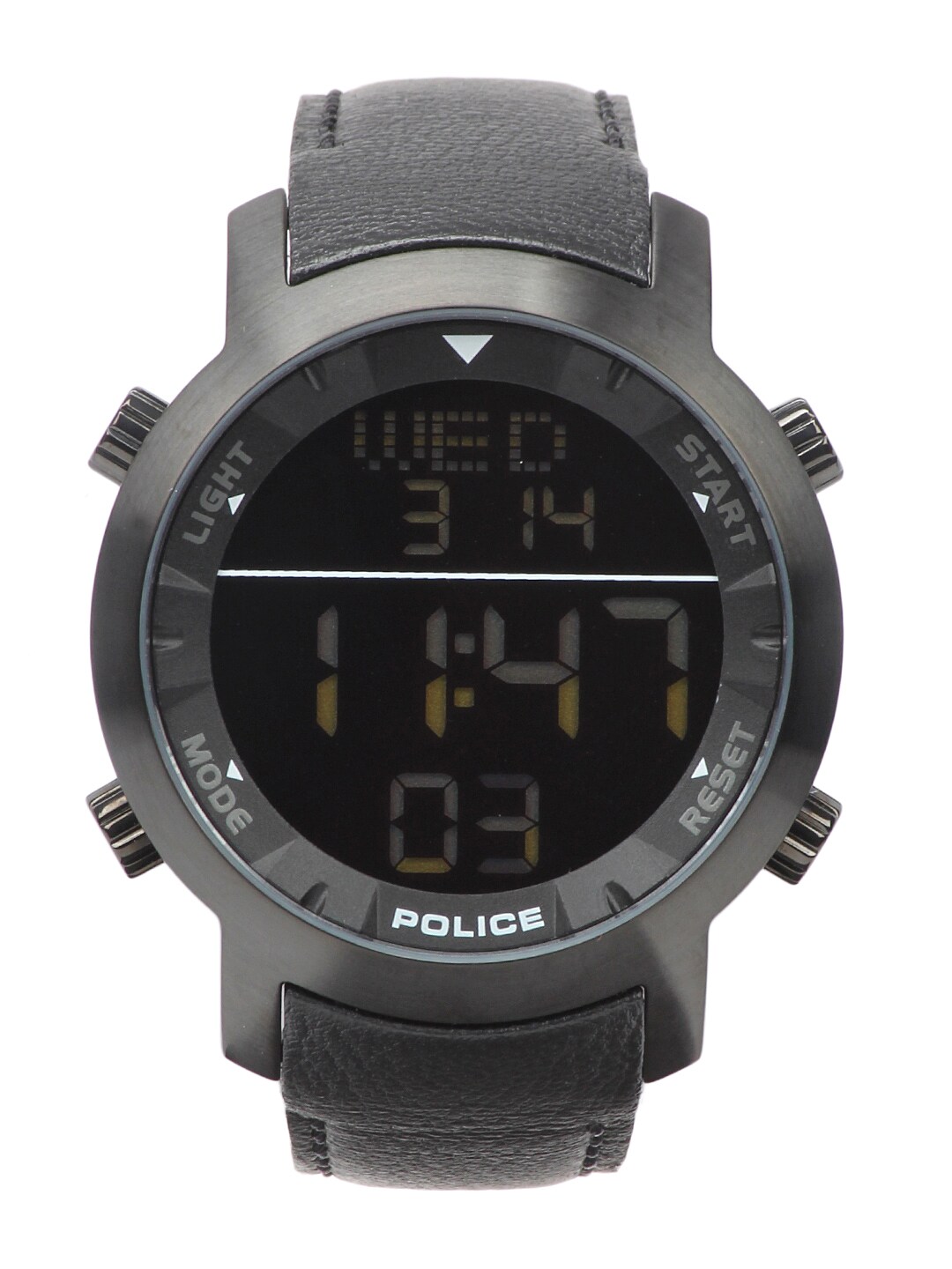 Police Men Black Digital Watch PL12898JSB-02D