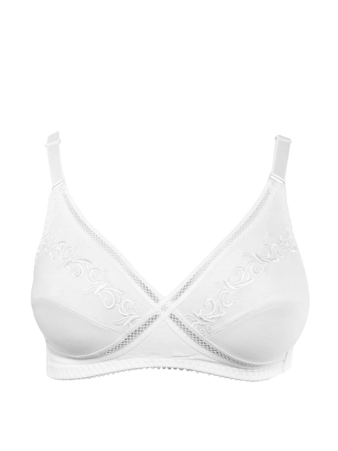 Lovable Women All Day Long White Bra