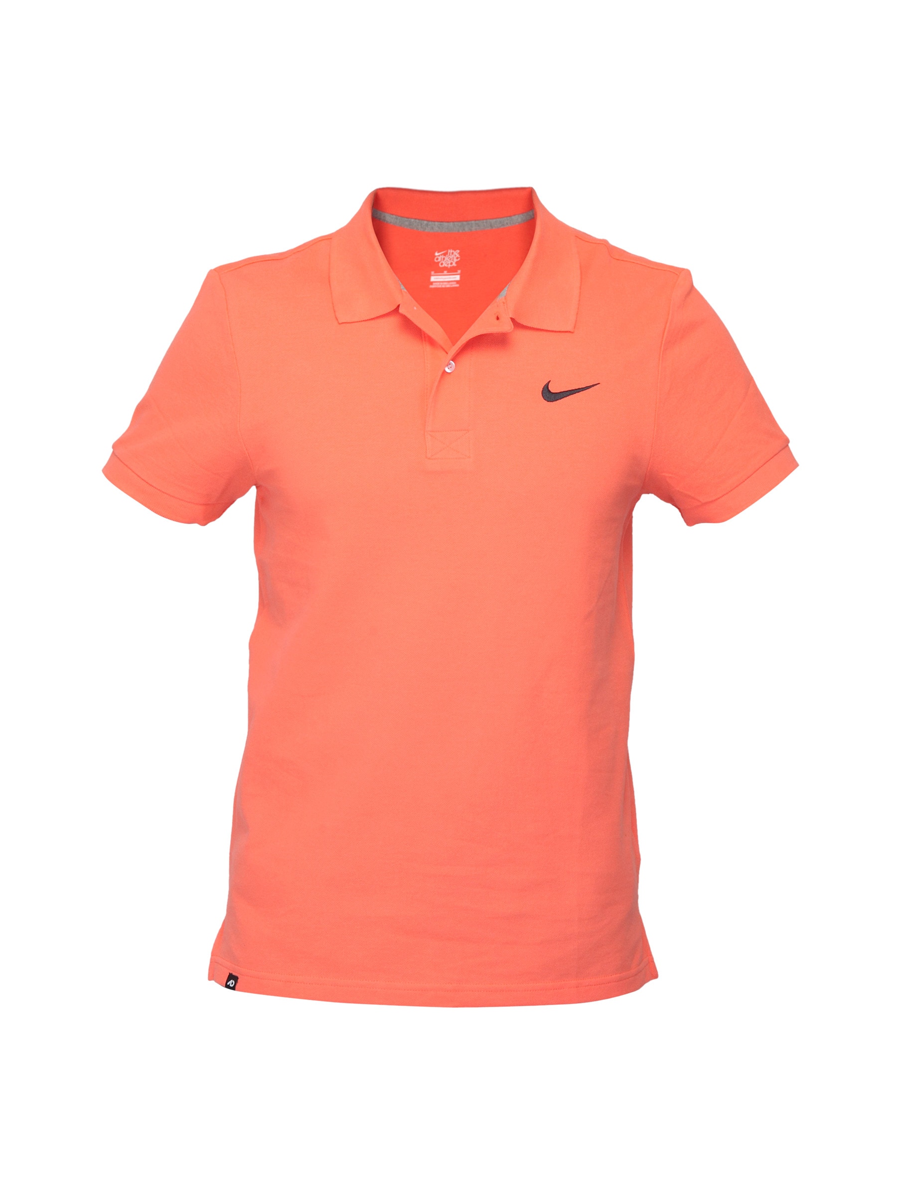 Nike Men Club Pique Polo Orange T-shirt