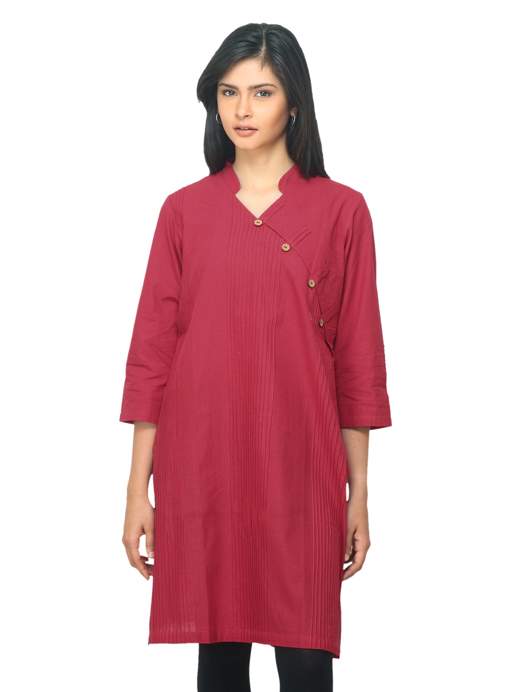 Fabindia Women Red Kurta