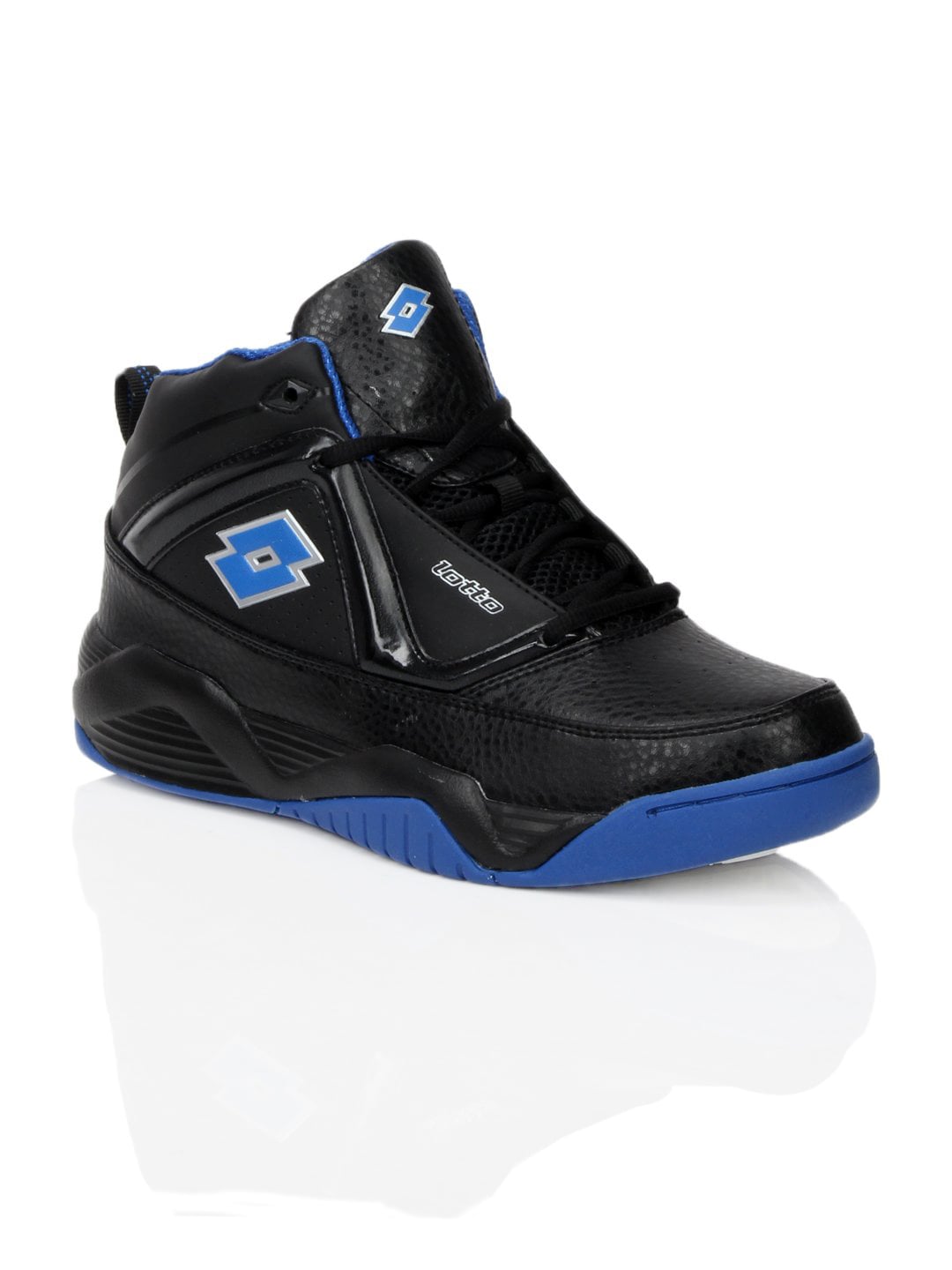 Lotto Men Dunk Hi Black Sports Shoes