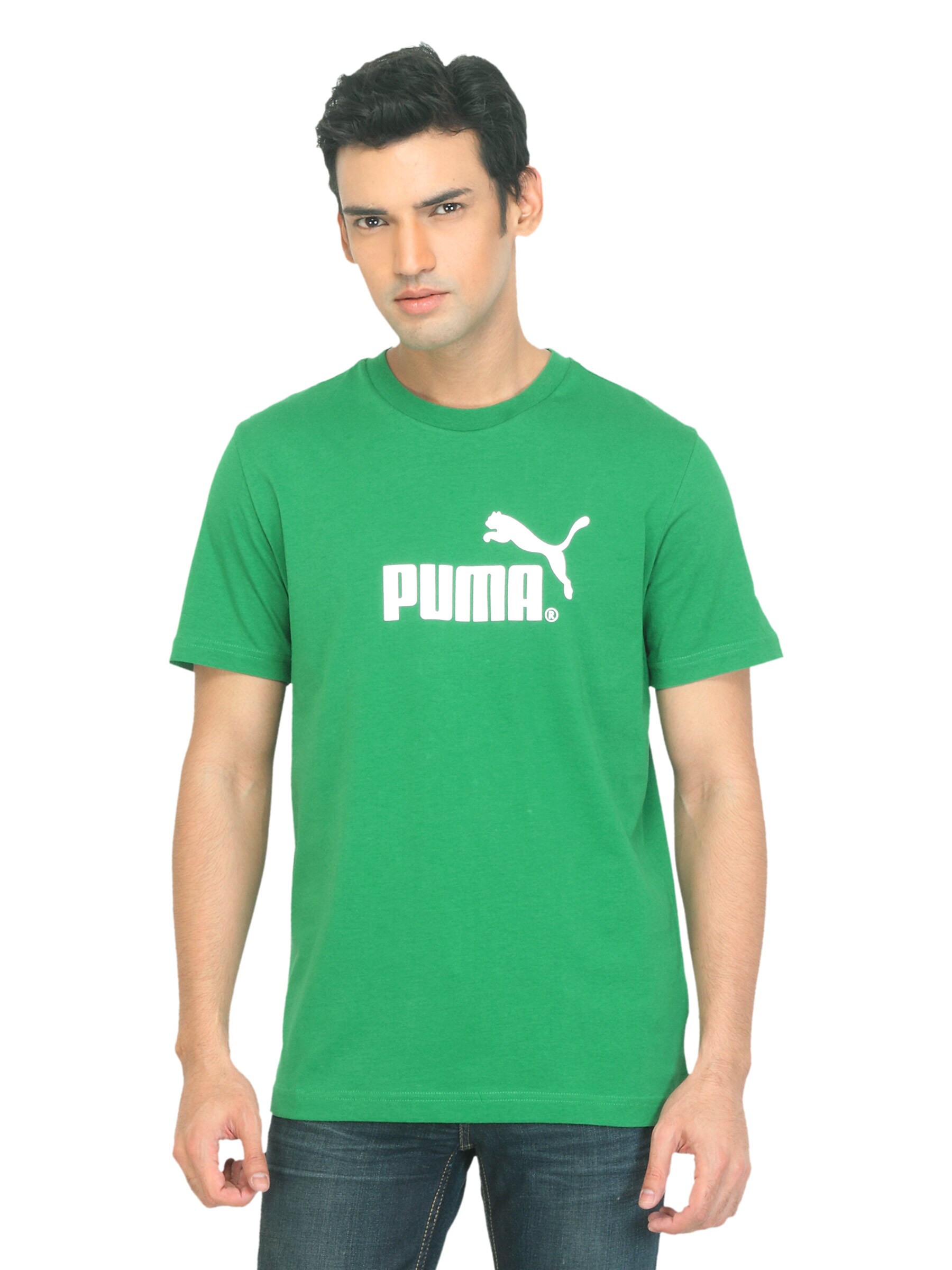 Puma Men Hamburg Graphic Green T-shirt