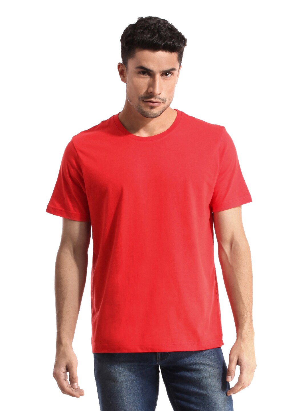 Puma Men Blank Red T-shirt