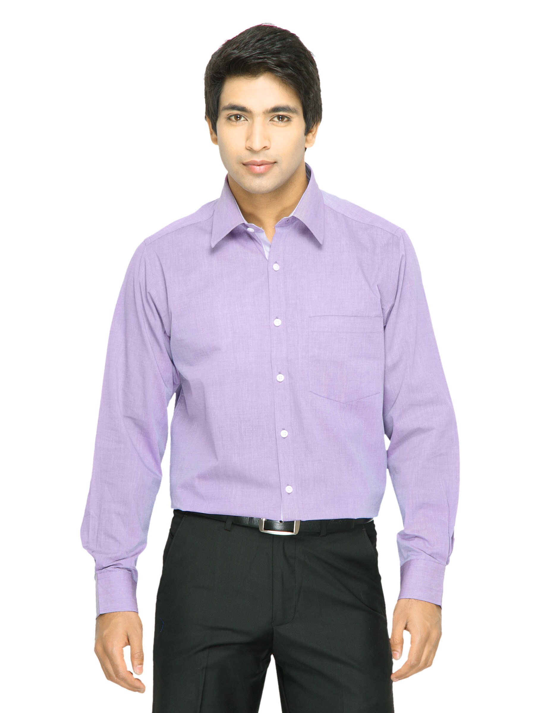 Indigo Nation Men Lavender Shirt