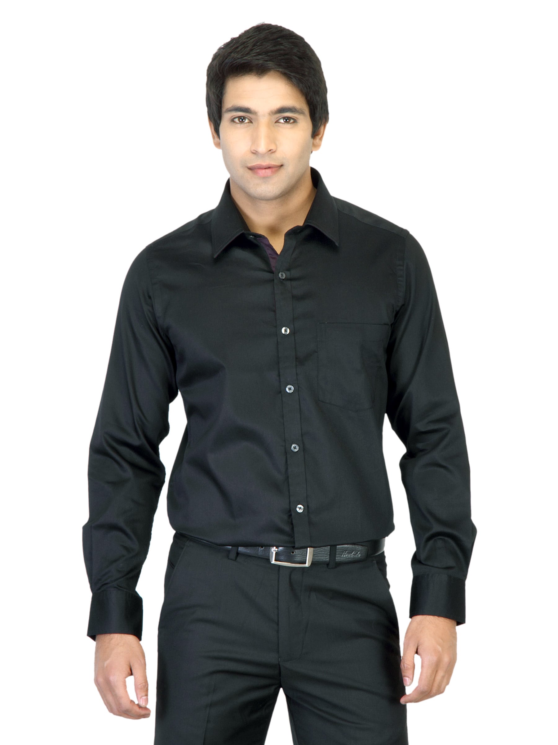 Indigo Nation Men Black Shirt