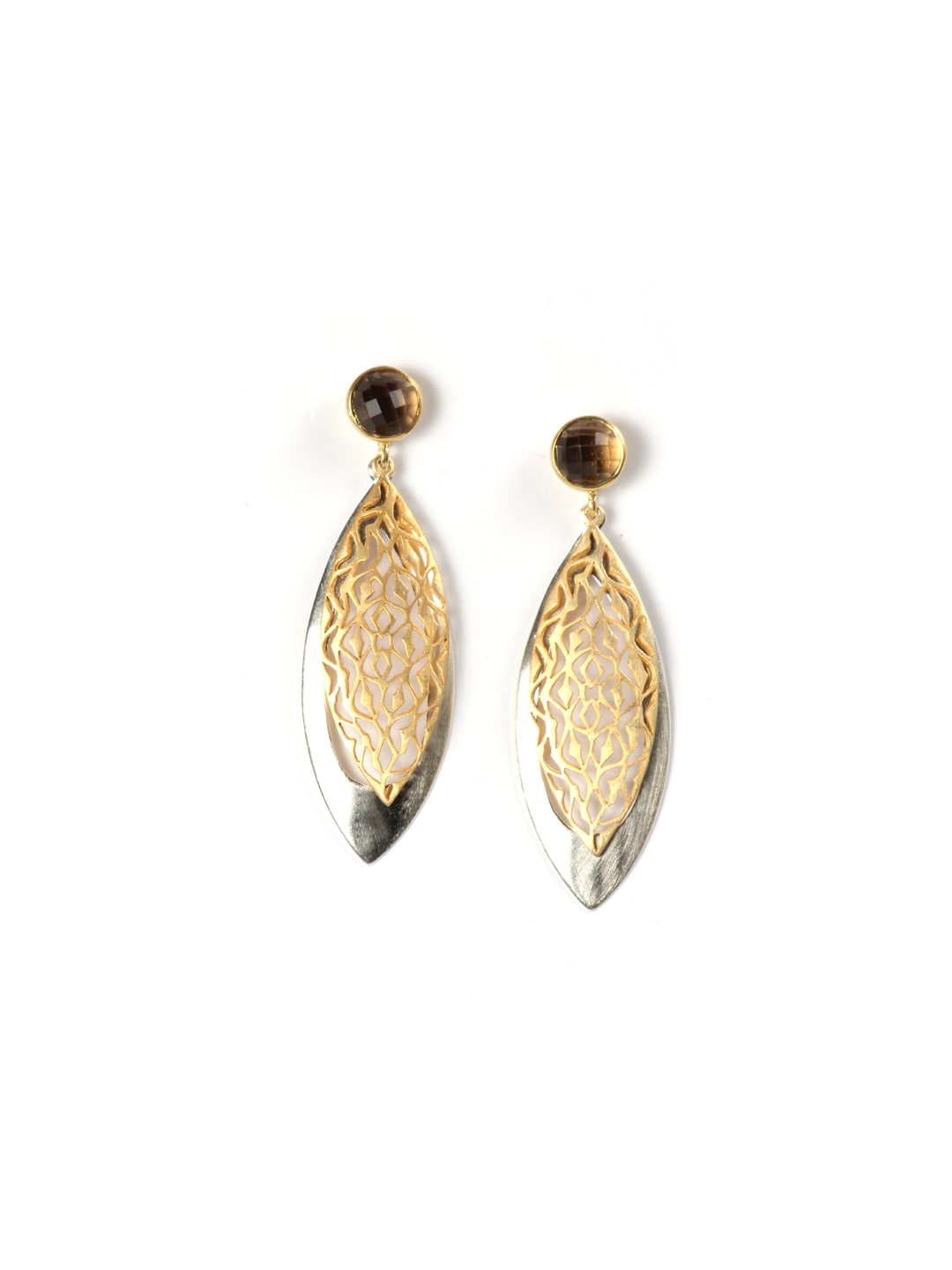 Fabindia Women Anusuya Gold Earrings