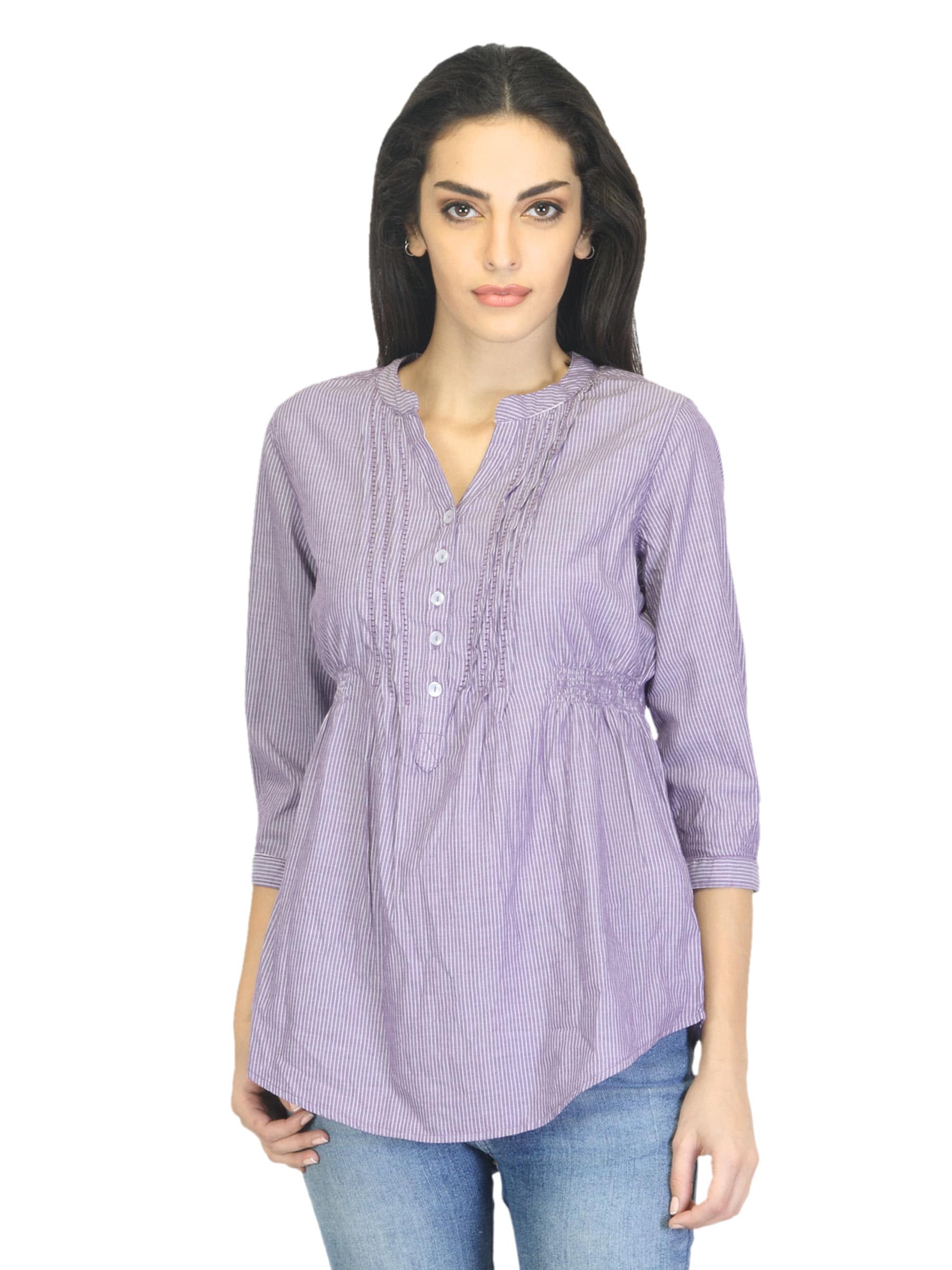 Lee Women Purple Paula Pansy Top