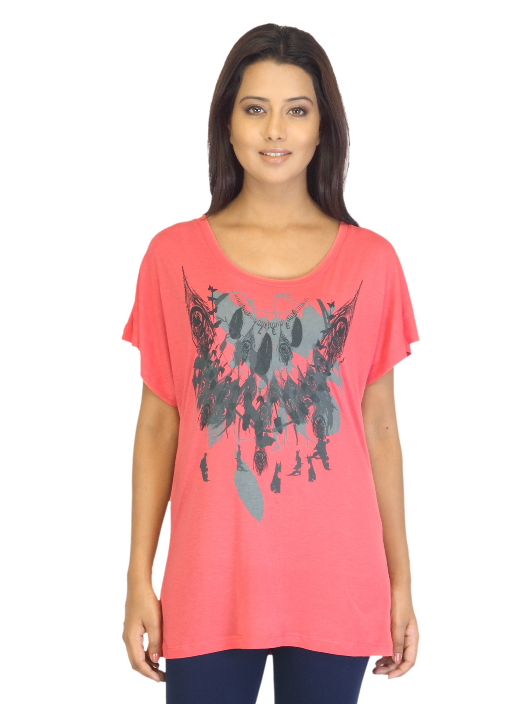 Lee Women Apple Coral Top