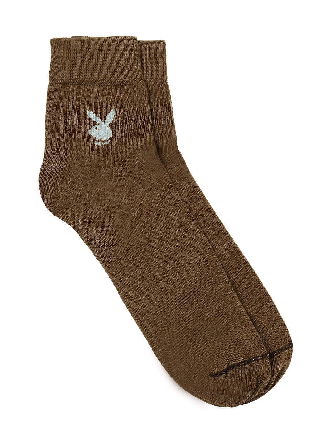 Playboy Men Brown Formal Socks