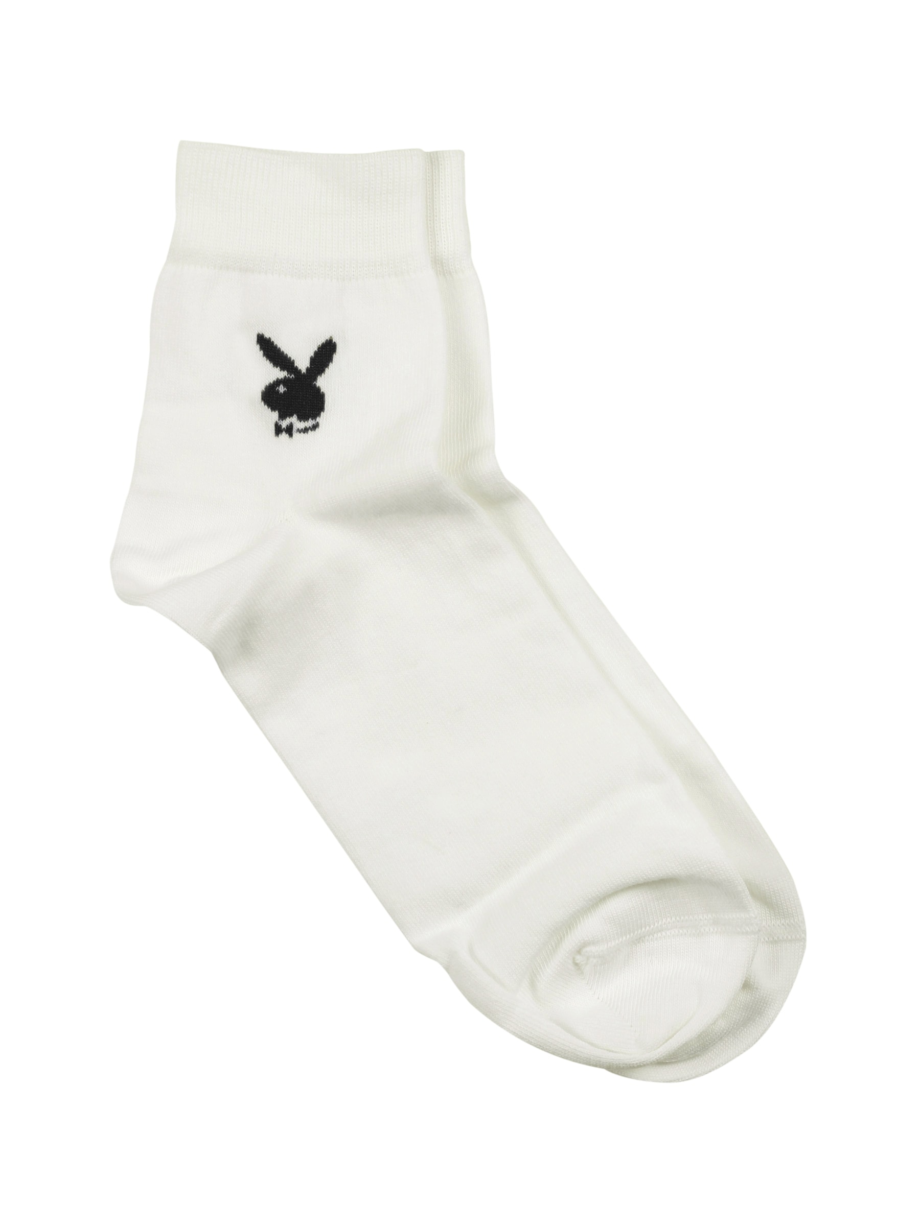 Playboy Men White Socks