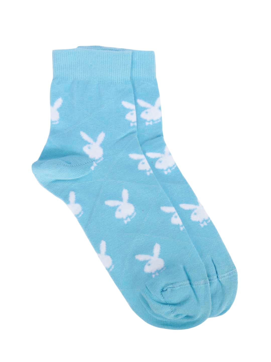 Playboy Women Playmate Blue Ankle Socks