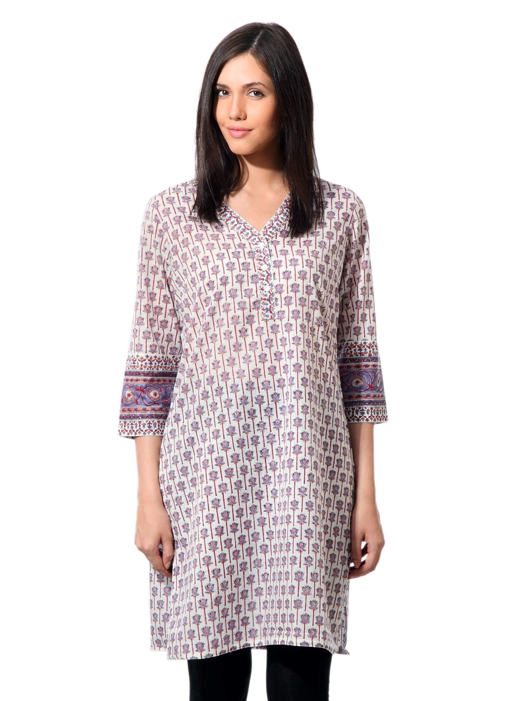 Fabindia Women White Kurta