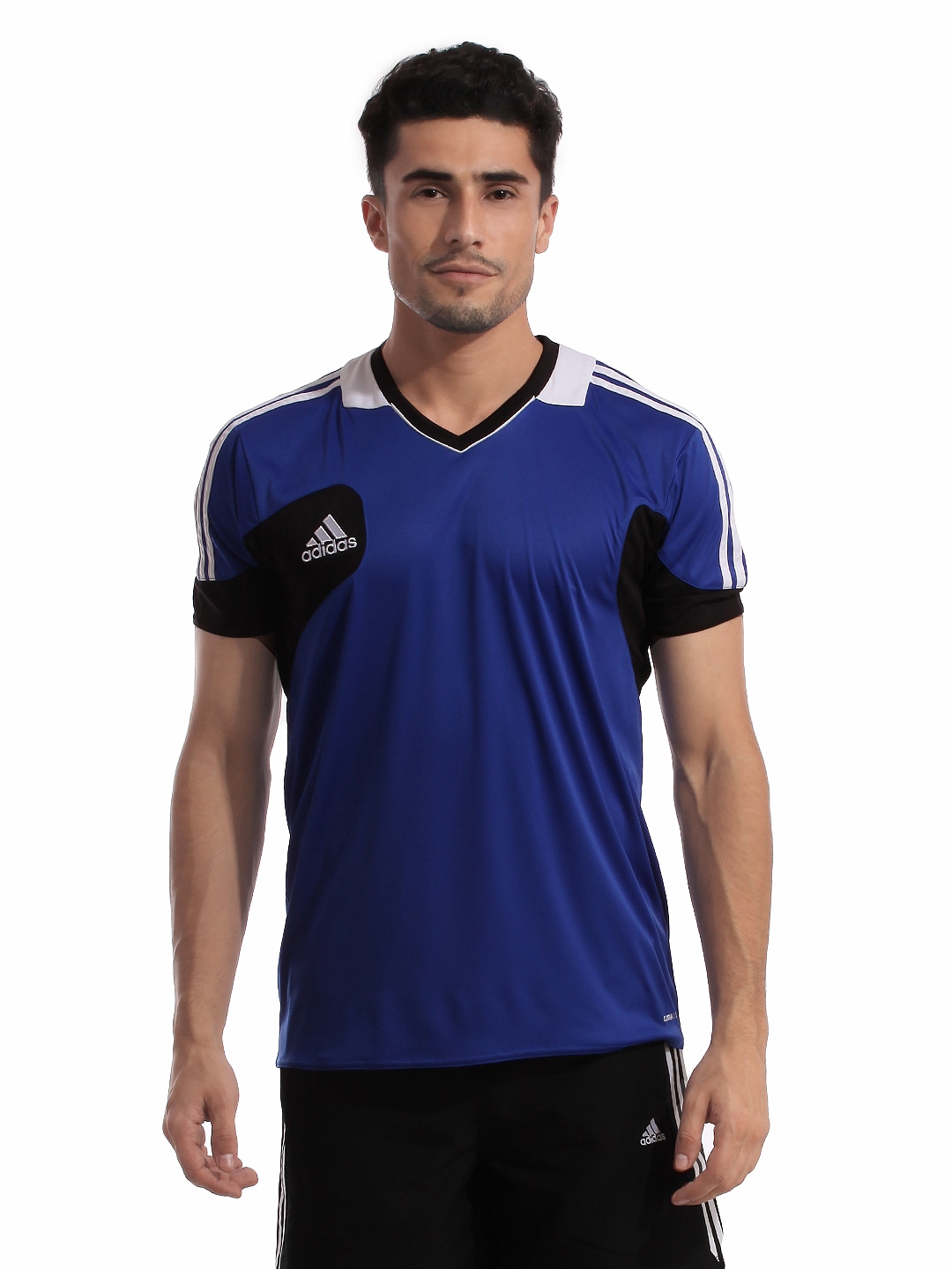 ADIDAS Men Blue Jersey