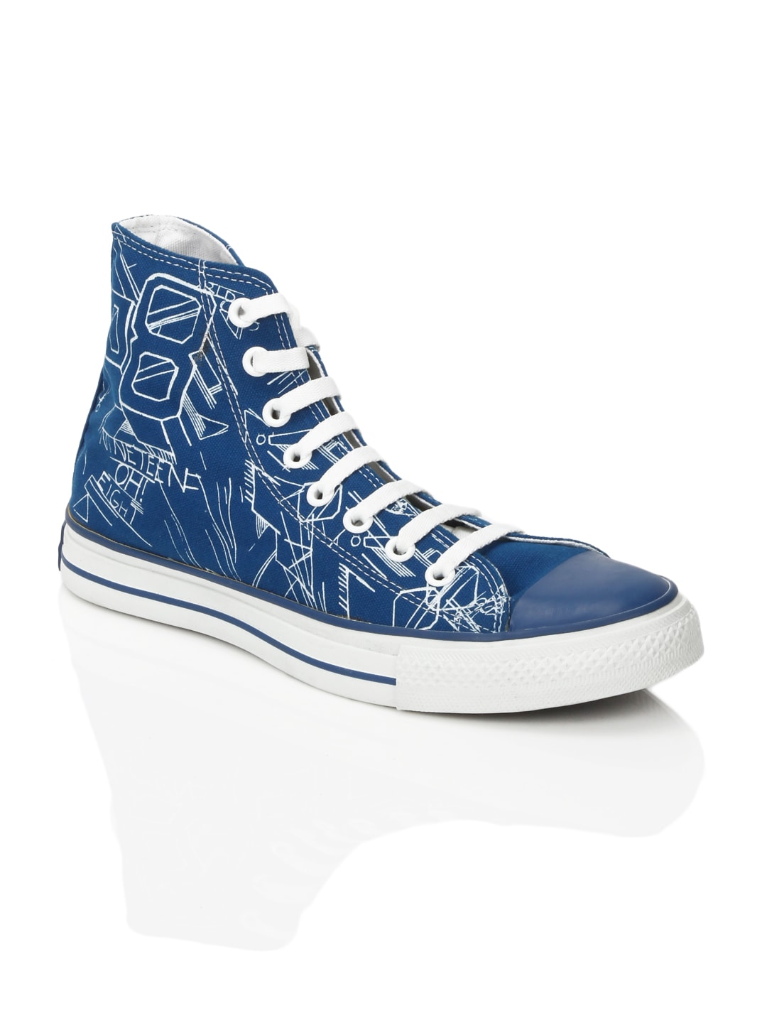 Converse Men CT AS 08 3D HI Blue Shoes