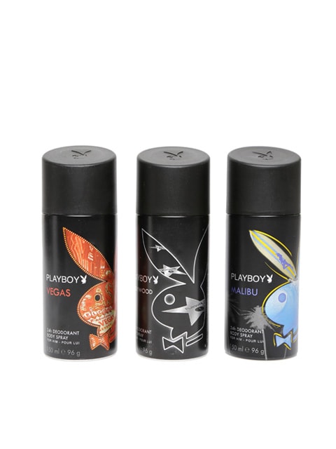 Playboy Men Pack of 3 Deos