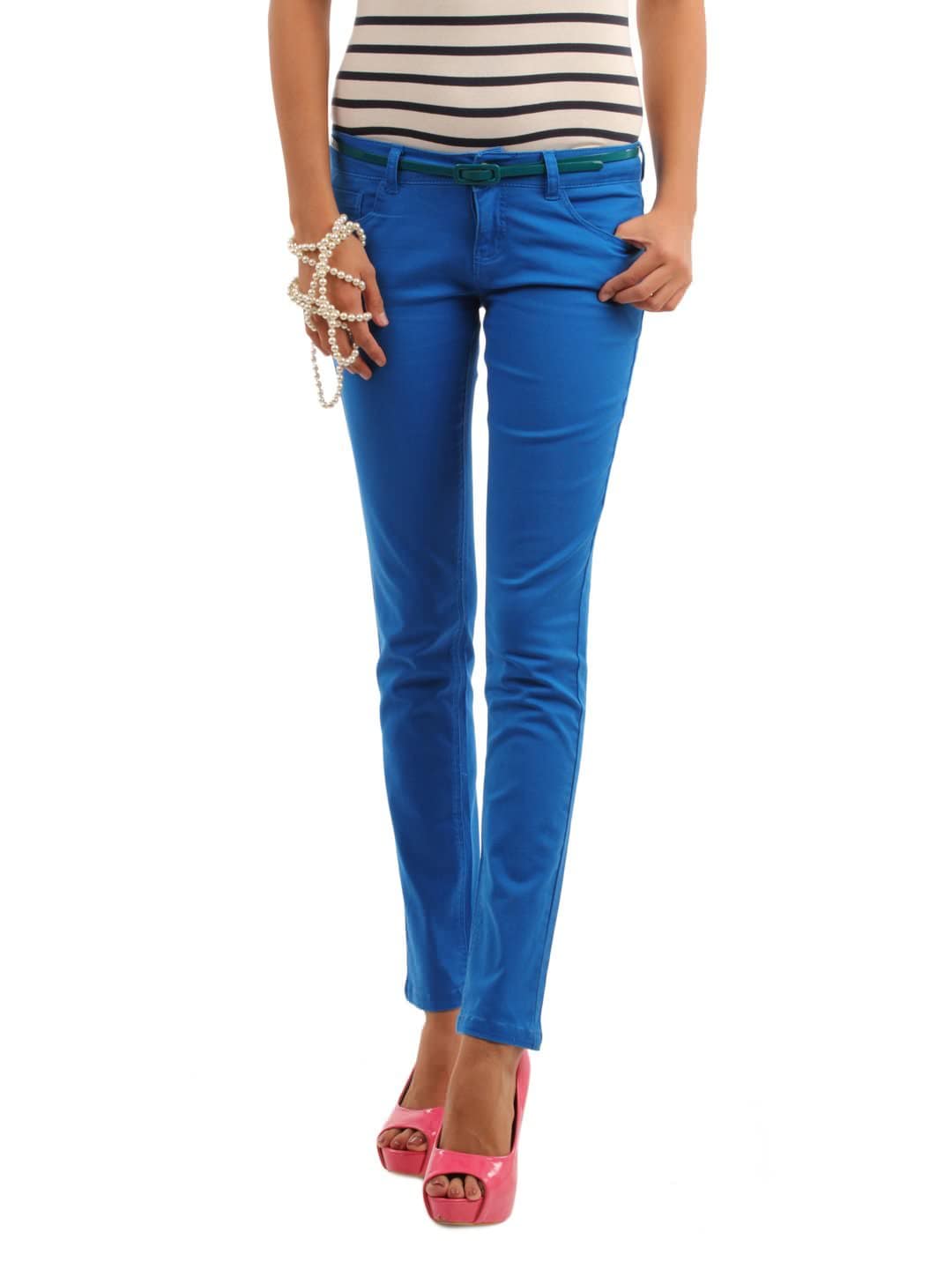 ONLY Women directoire blue Trousers