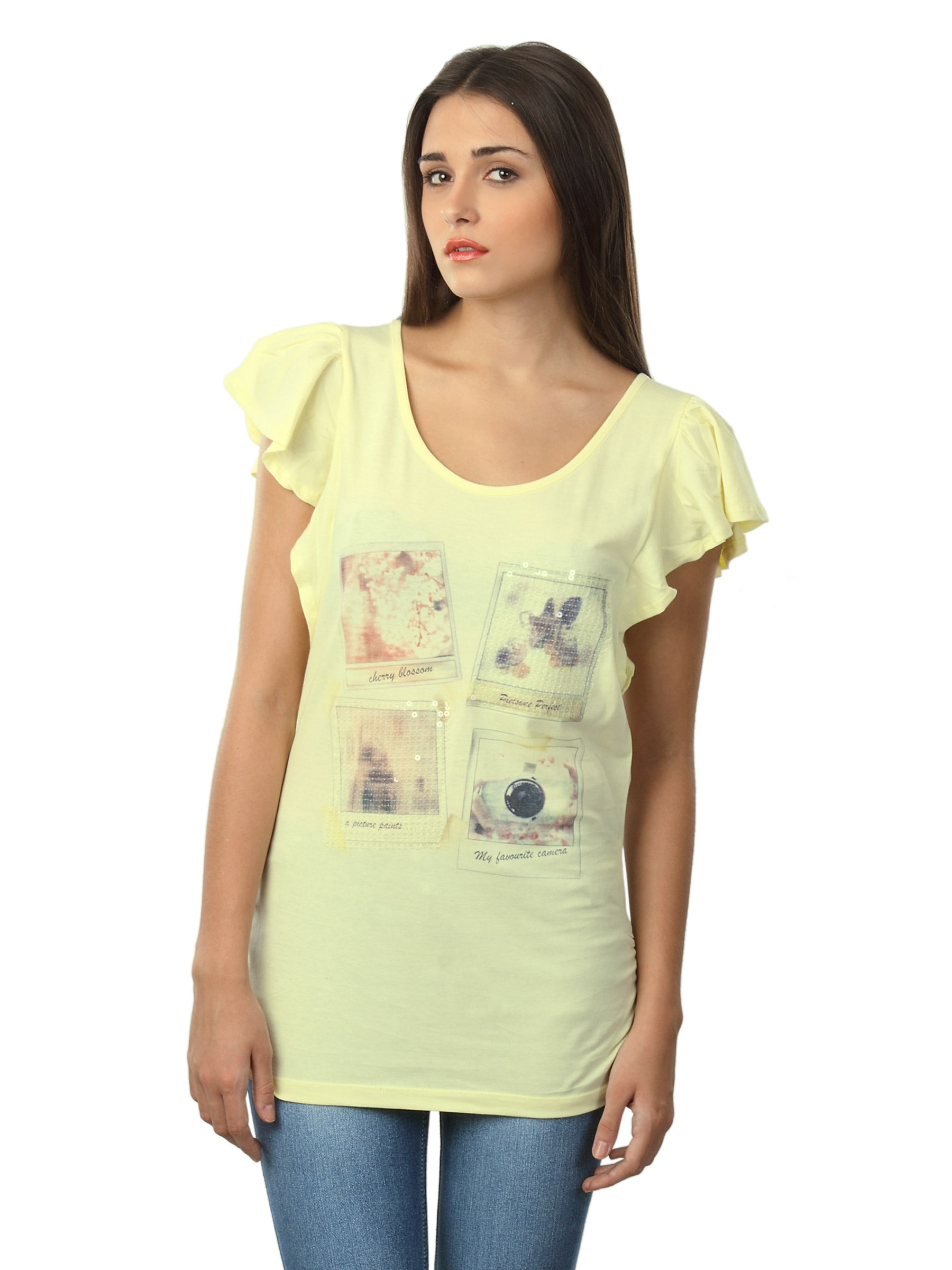 ONLY Women Yellow Top