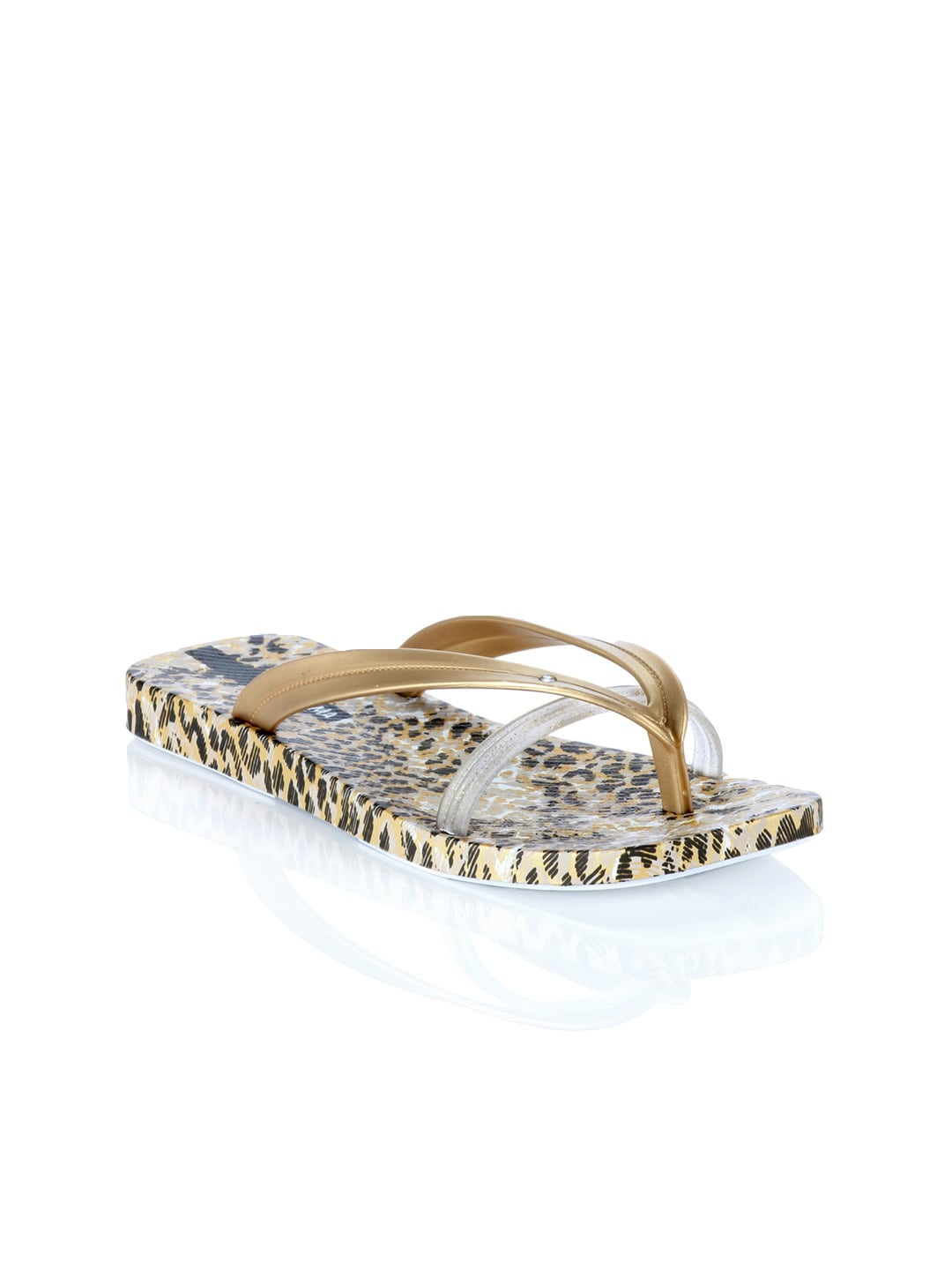 iPanema Women Kirey Gold Flats