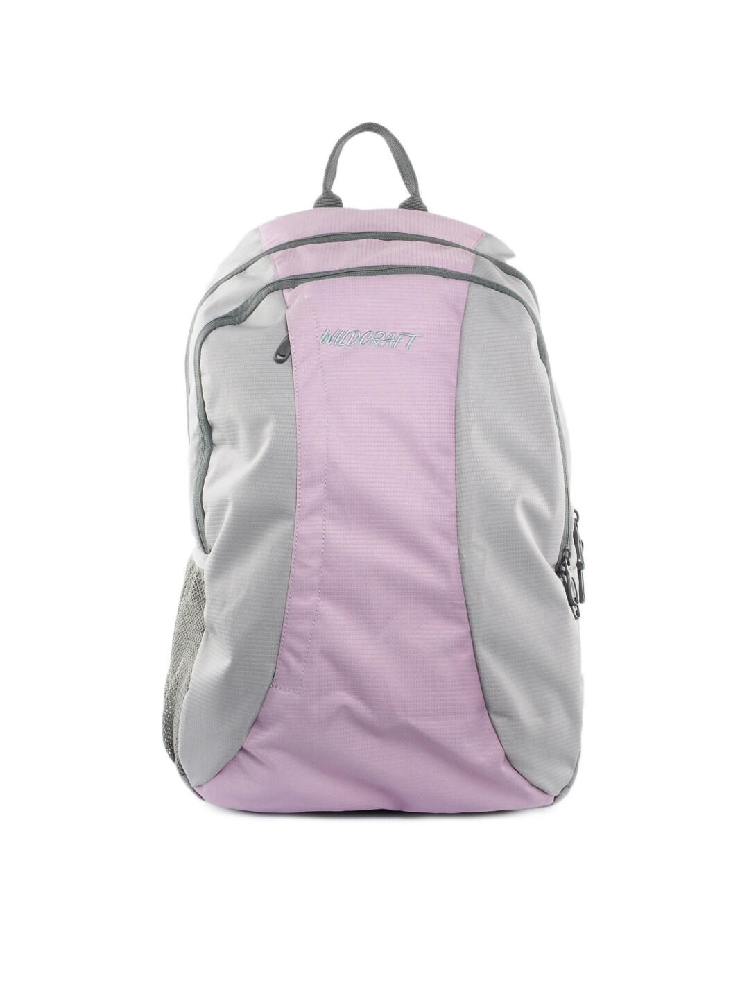 Wildcraft Unisex Grey & Pink Backpack