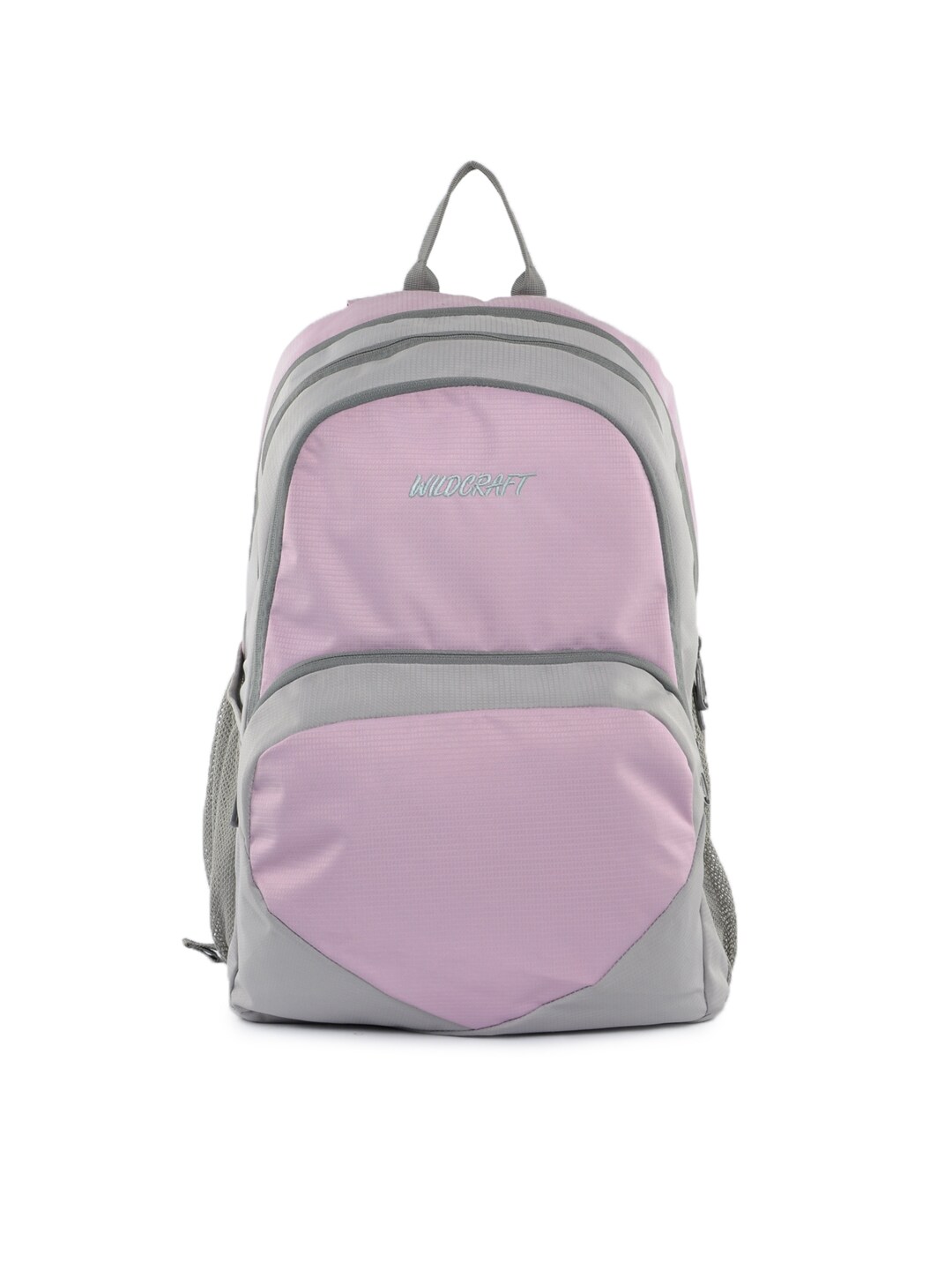 Wildcraft Unisex Pink & Grey Backpack
