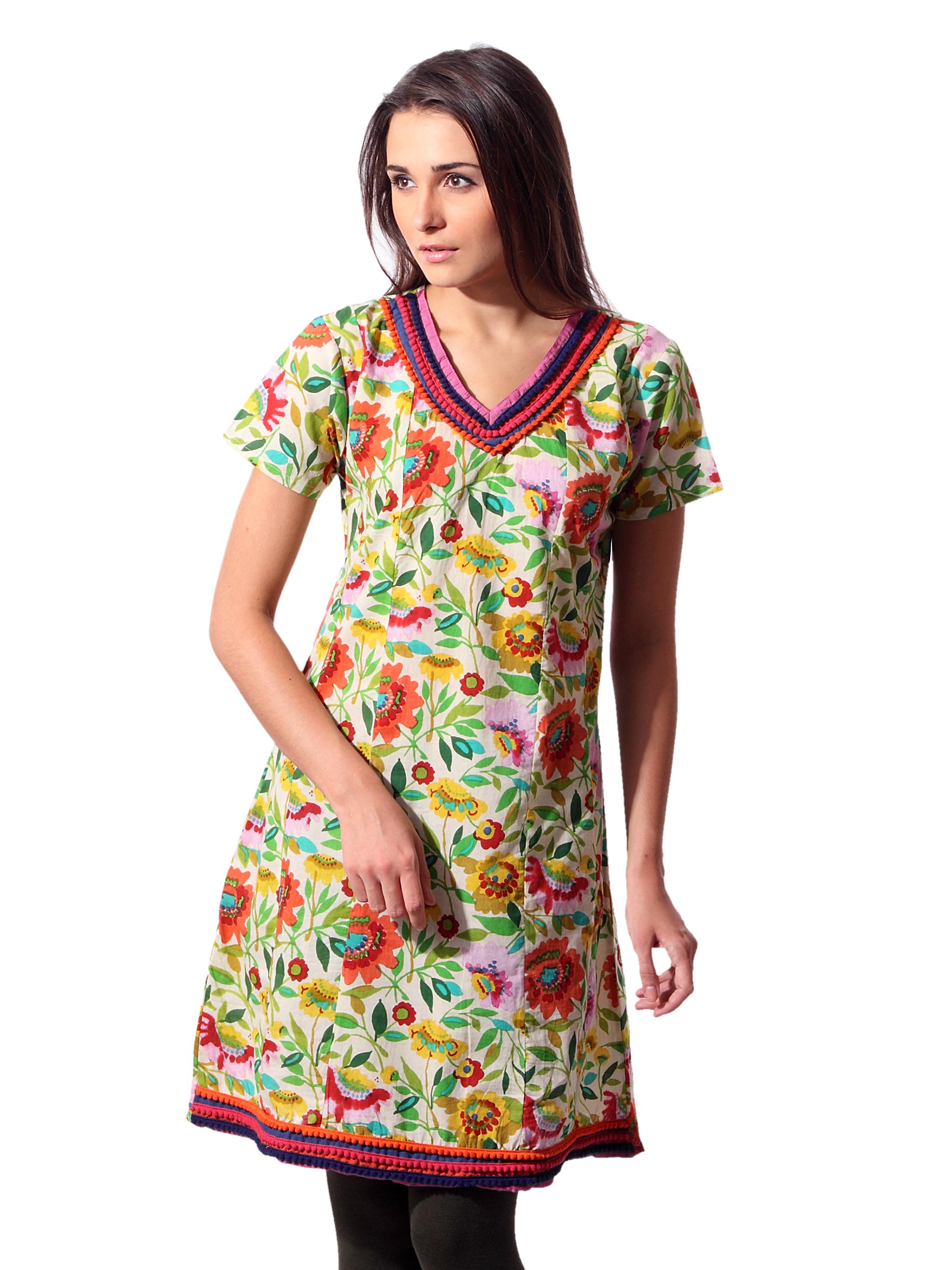 Mother Earth Women Printed Floral Kurta