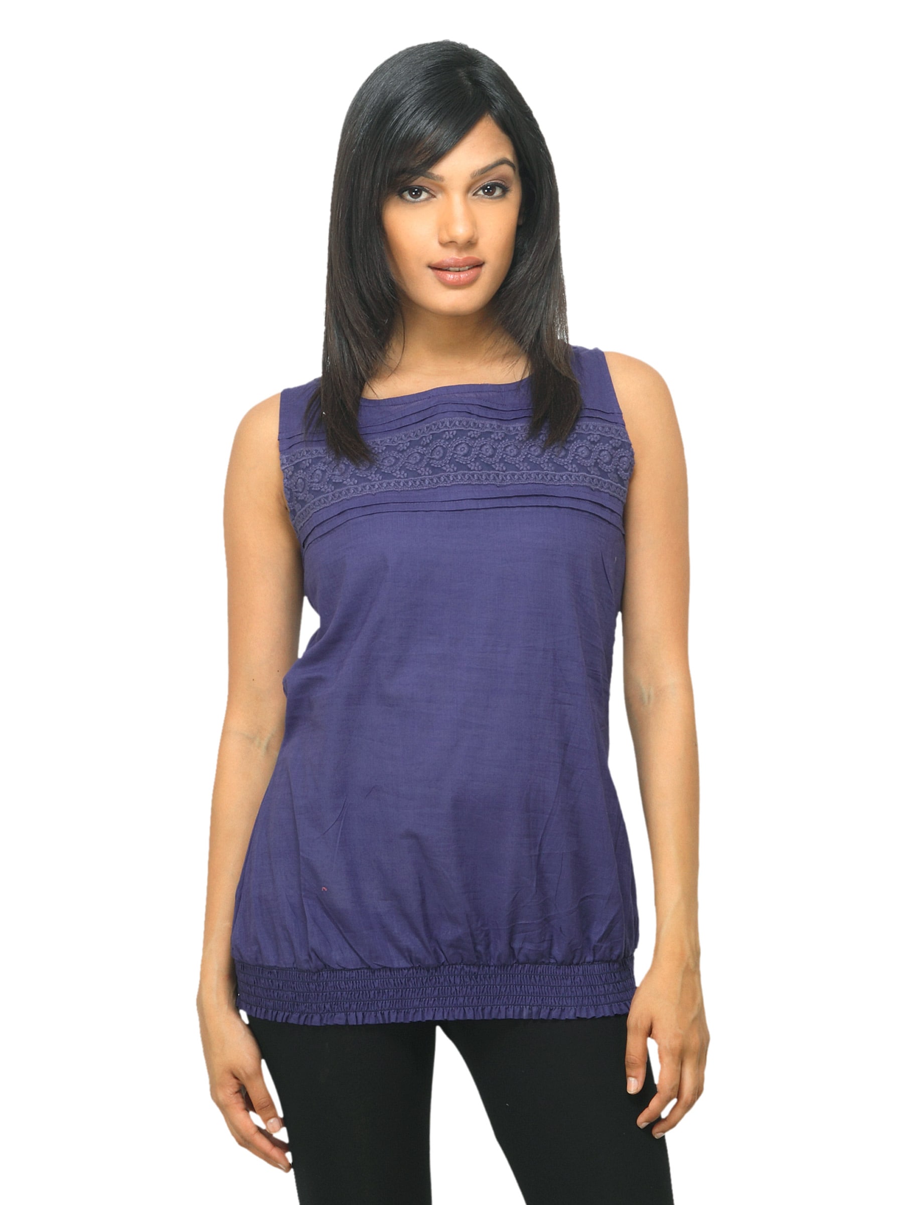 Sepia Women Navy Blue Top