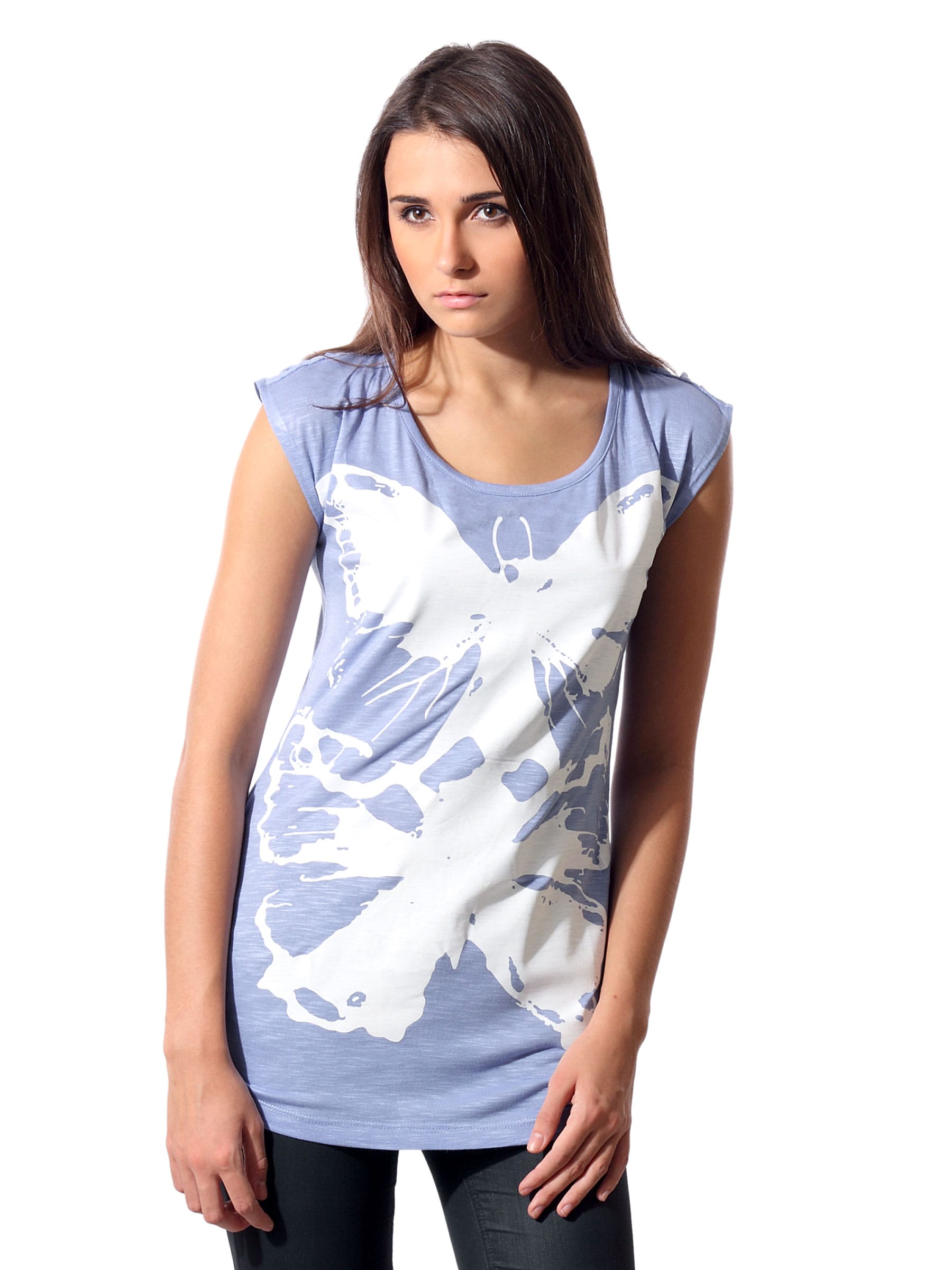 Sepia Women Powder Blue Top