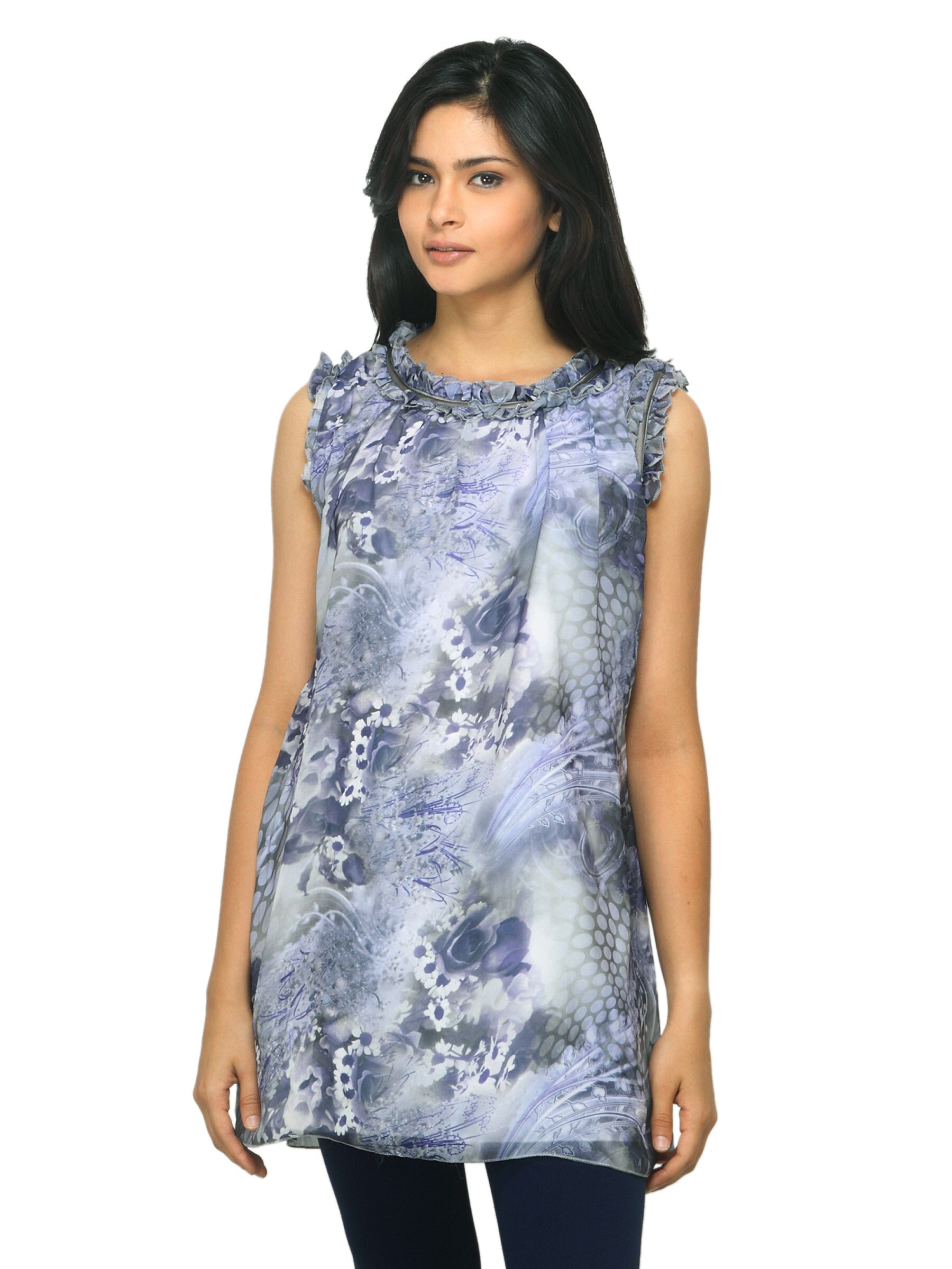 Sepia WomenPurple Printed Tunic
